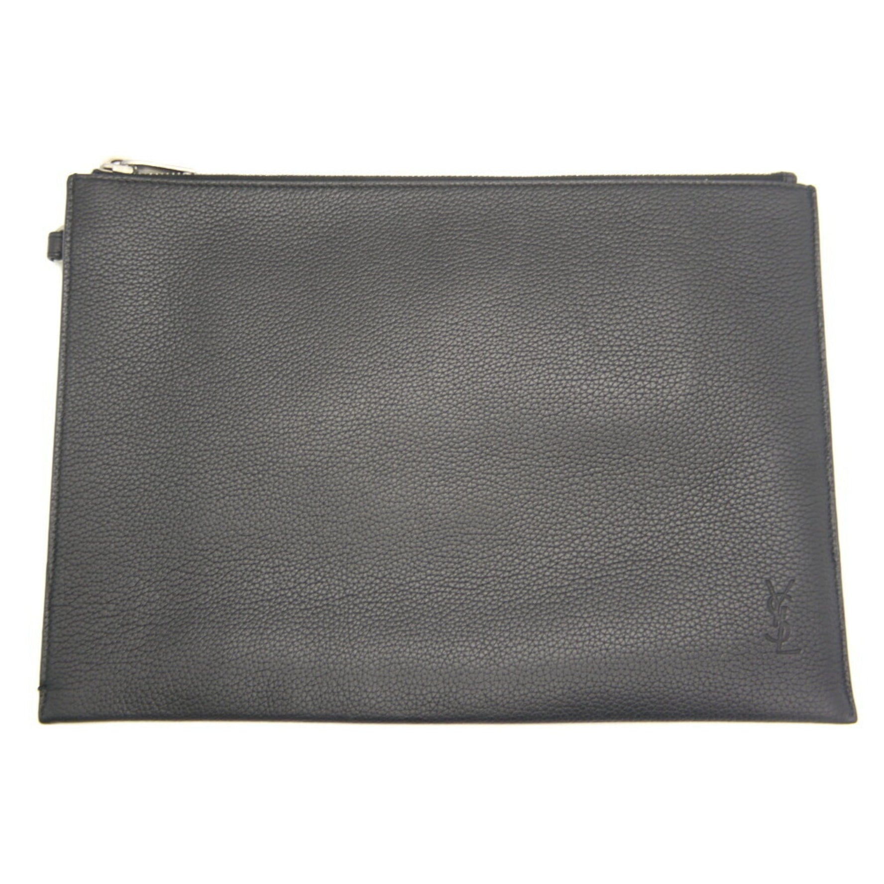 SAINT LAURENT Saint Laurent Paris clutch bag handbag leather