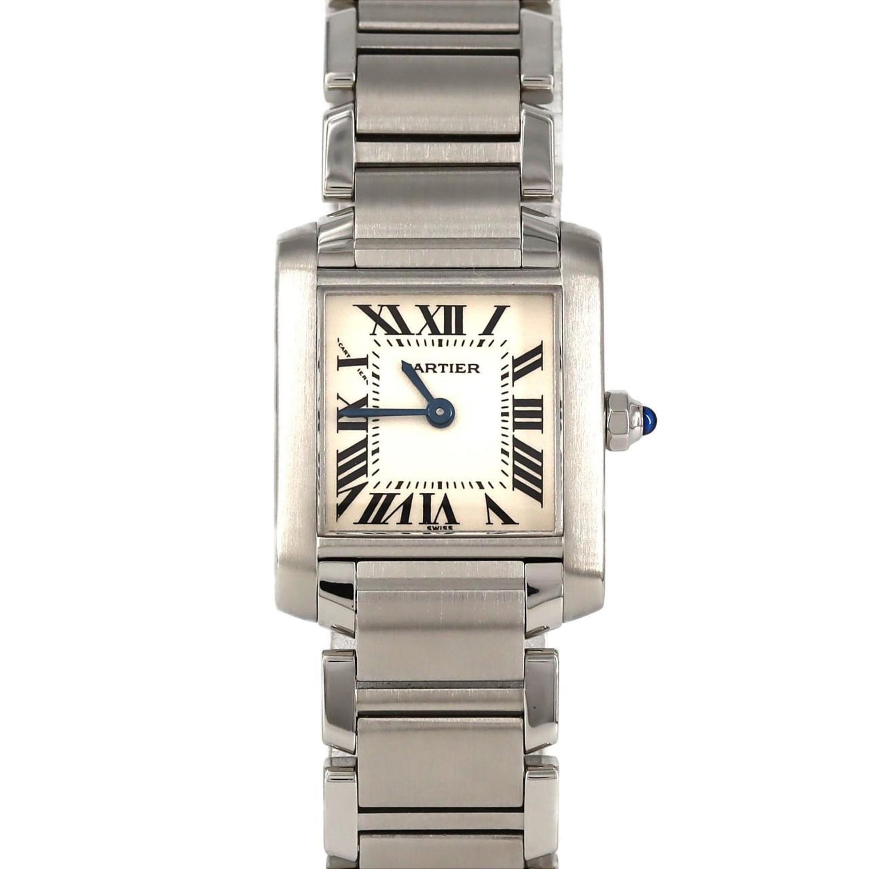 Cartier Tank Francaise SM SS Wristwatch Quartz