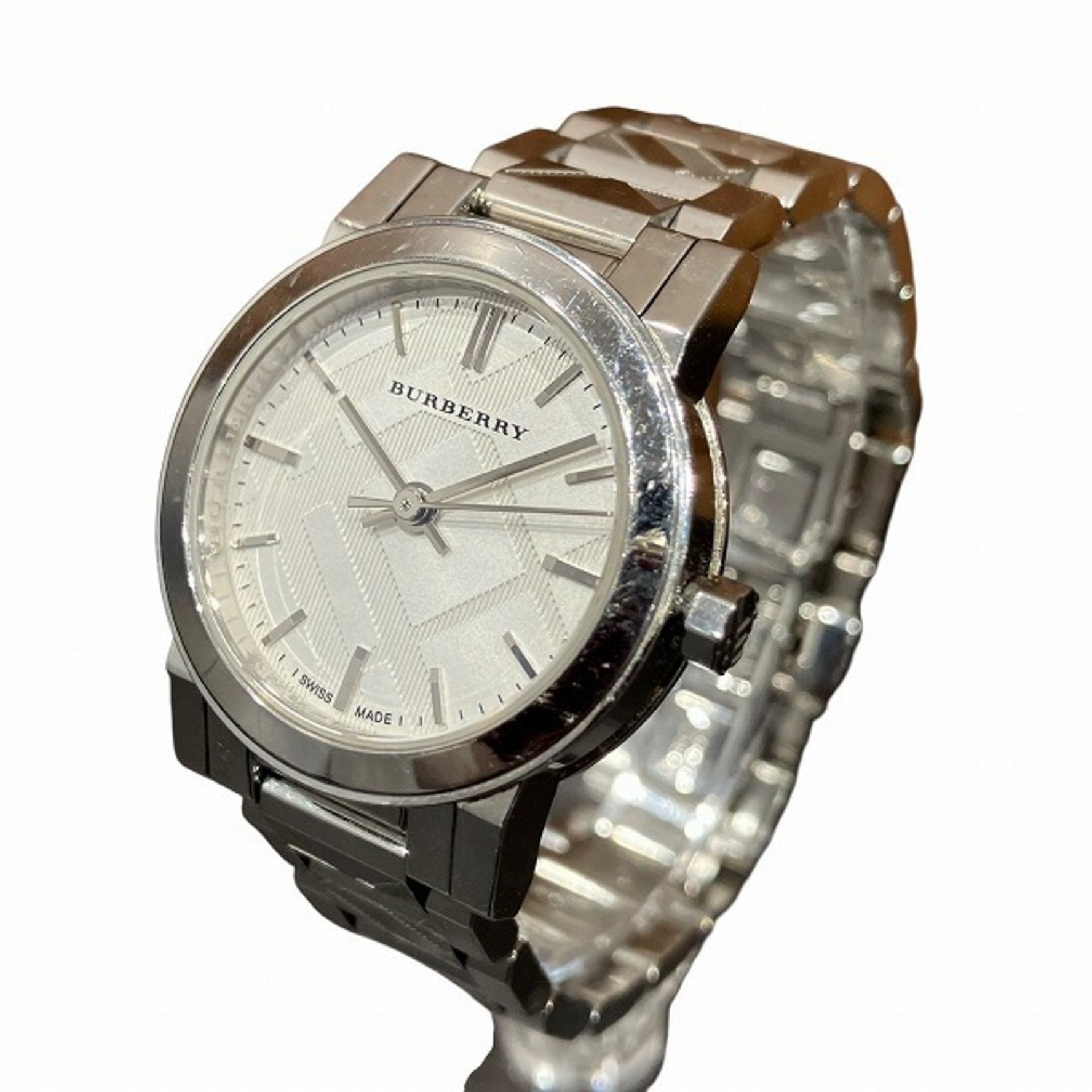 Burberry BU9233 Quartz White Dial Watch Women's