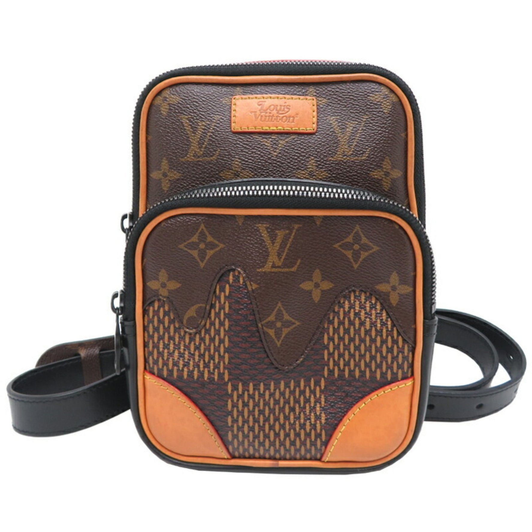 Louis Vuitton NIGO Collaboration Amazon Sling Bag Shoulder Damier Giant Brown