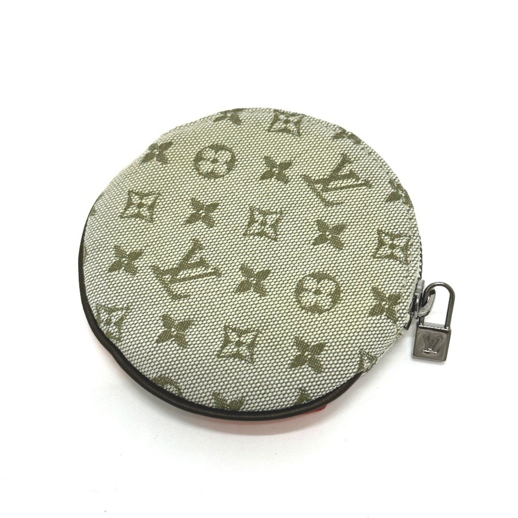 LOUIS VUITTON M92271 Monogram Mini Comte de Fée Porte Monnaie Long Wallet/Coin Case Canvas Women's Khaki