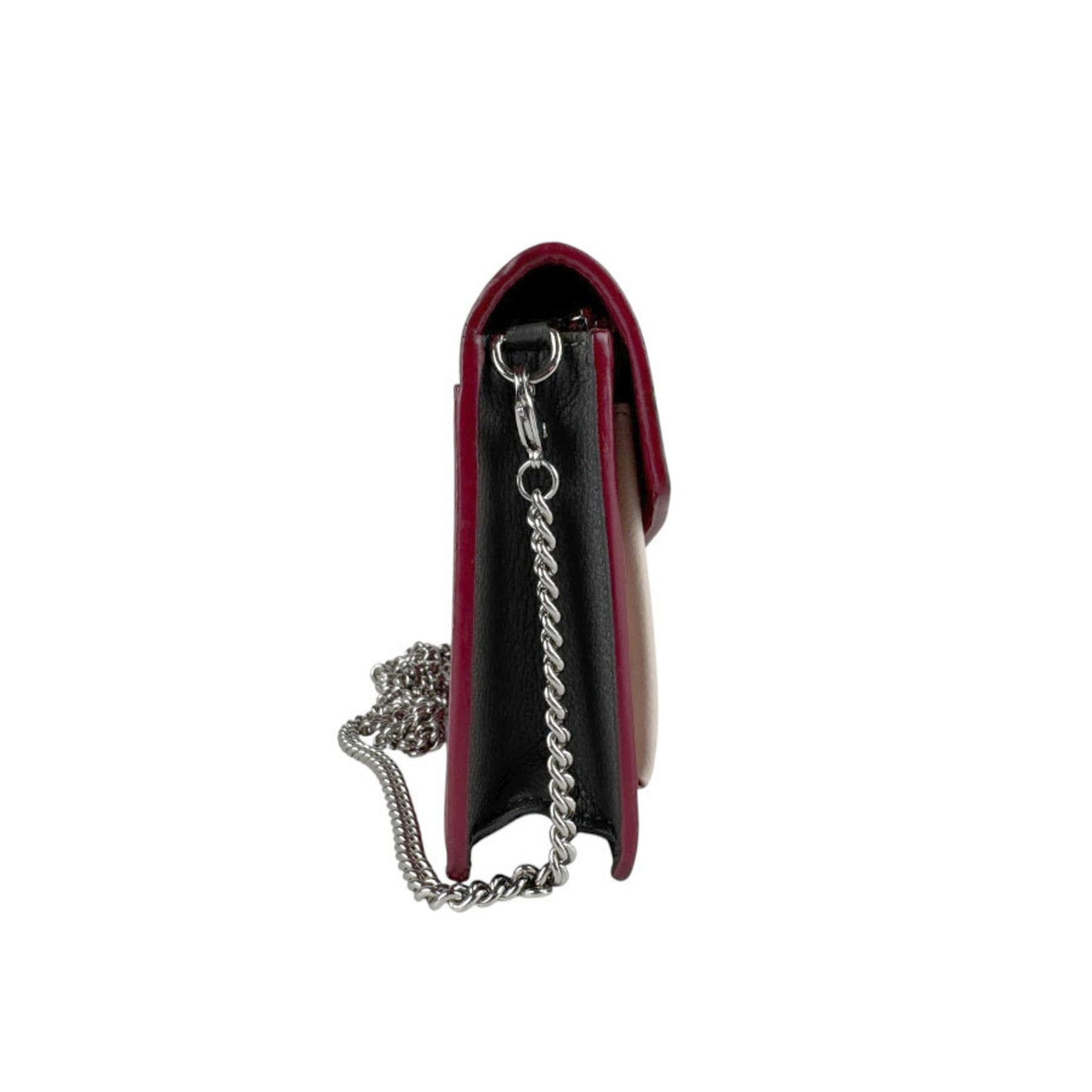 Louis Vuitton Lockme Chain Wallet, Leather, Riduvan x Etain Creme