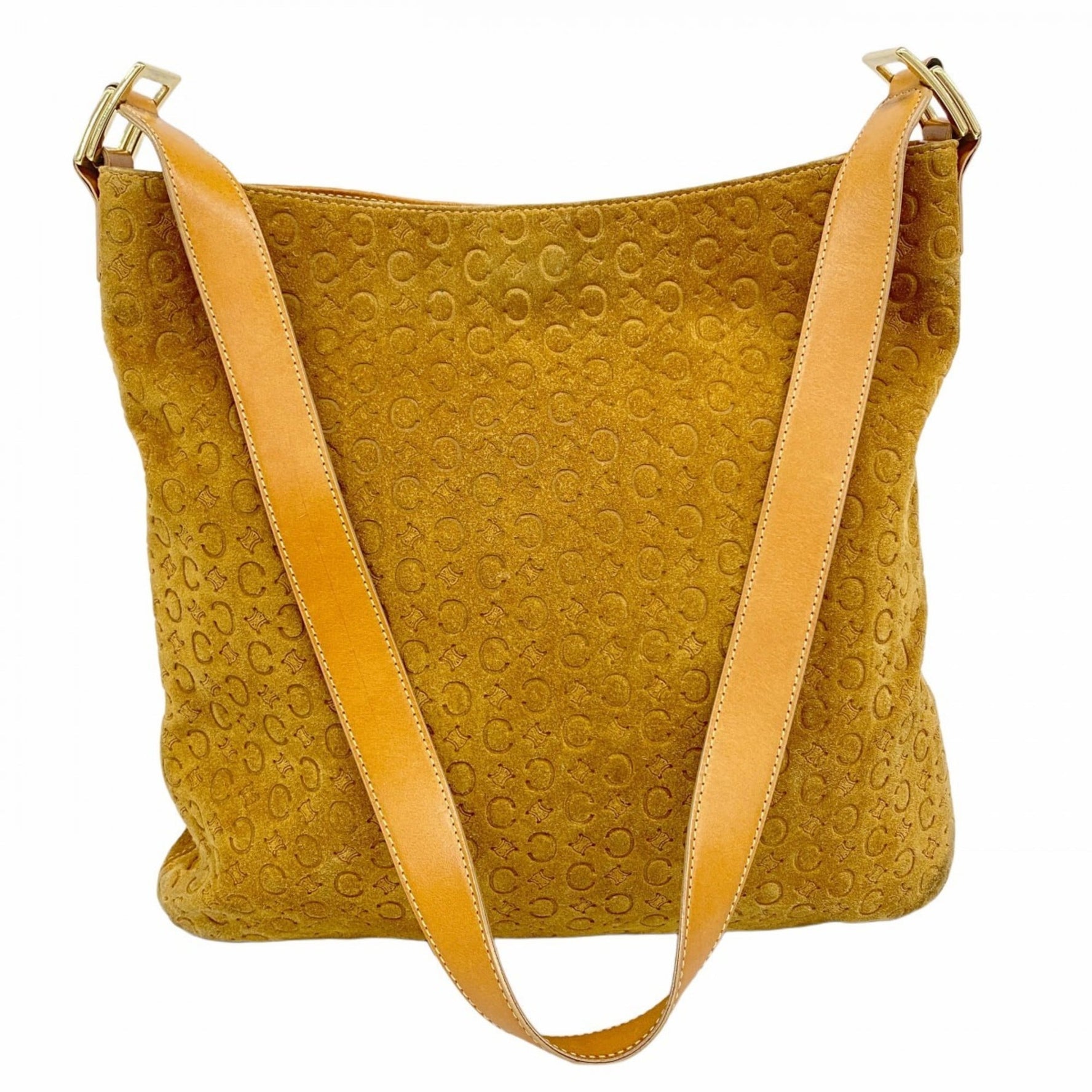 Celine Shoulder Bag C Macadam Suede