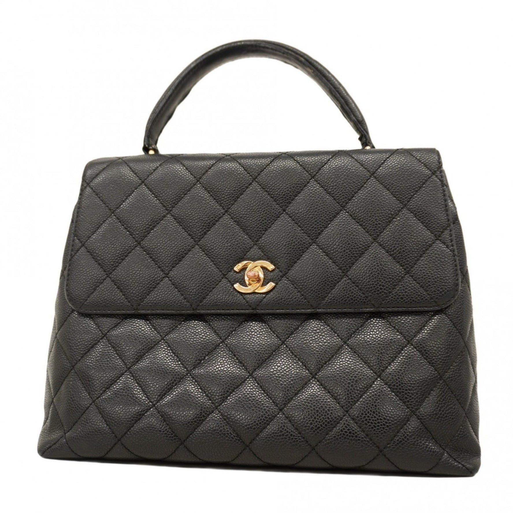 Chanel caviar skin handbag