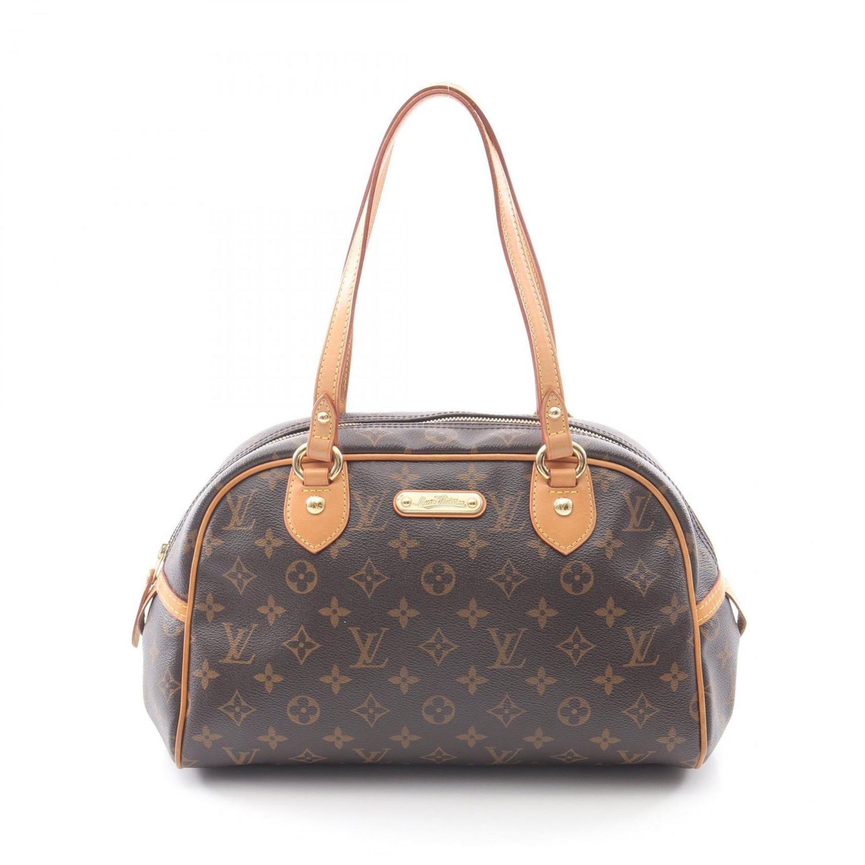 Louis Vuitton Montorgueil PM Shoulder Bag, Coated Canvas and Leather, Monogram