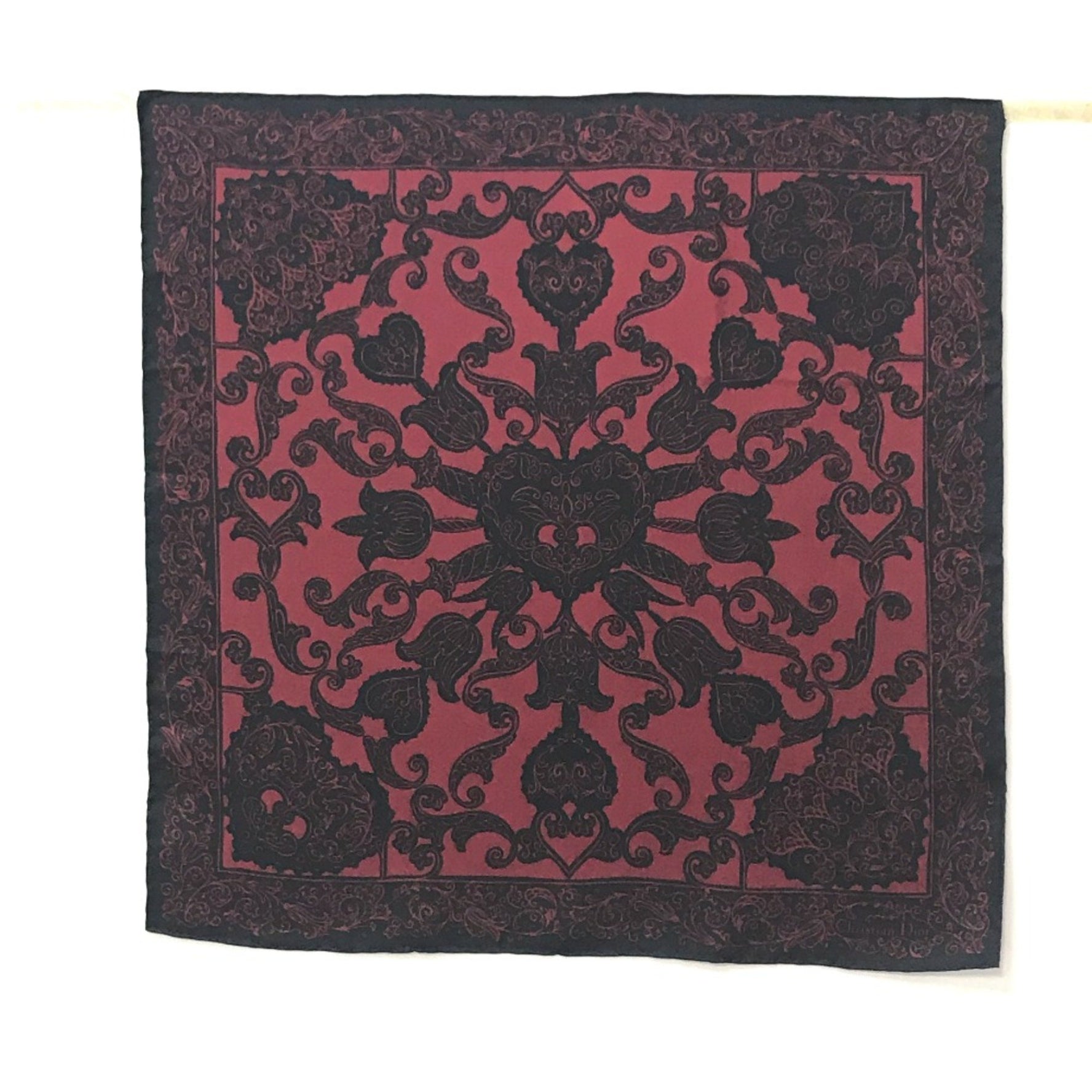 Christian Dior Scarf Red