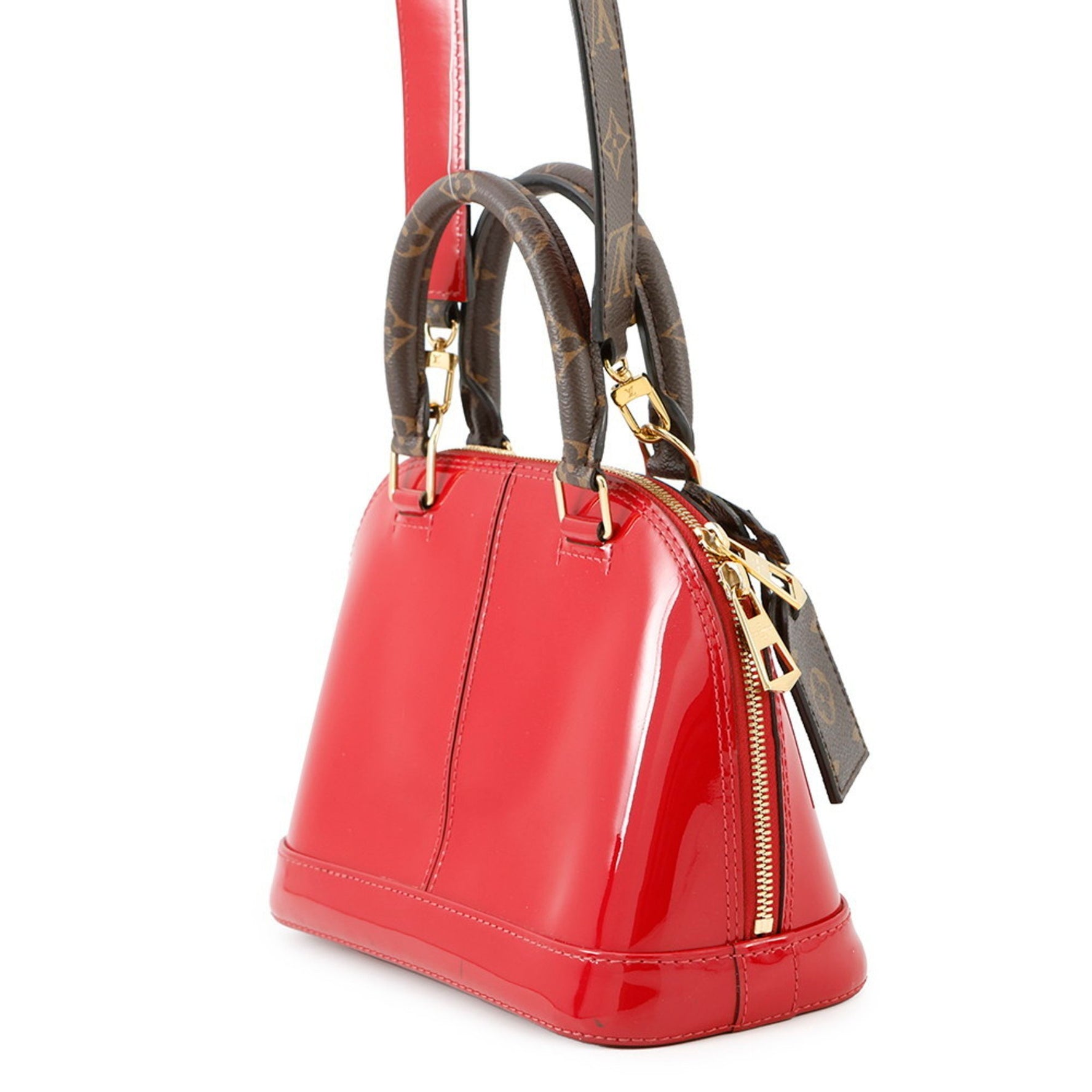 Louis Vuitton Monogram Vernis Alma BB Handbag LOUIS VUITTON Bag