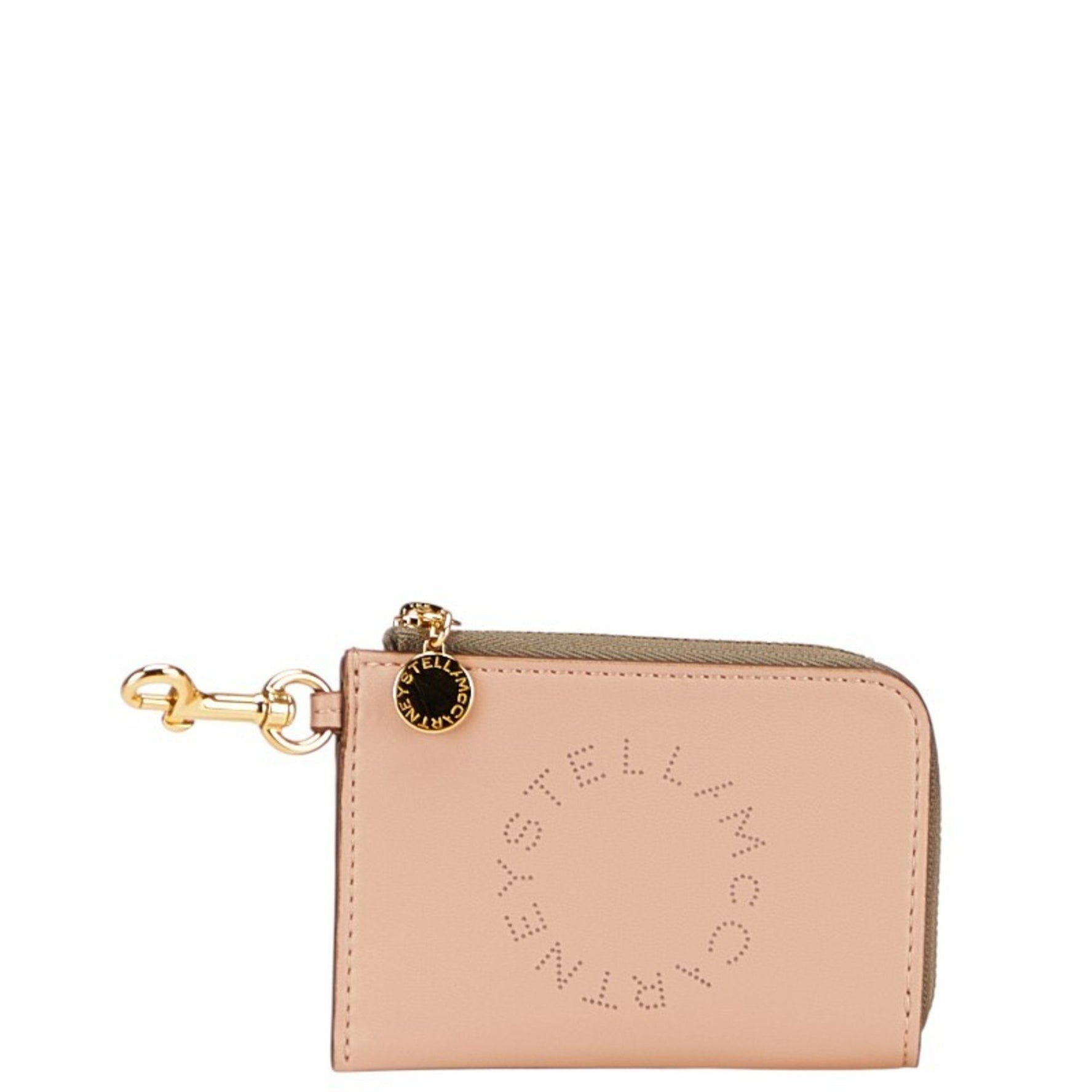 Stella McCartney logo wallet/coin case in leather .
