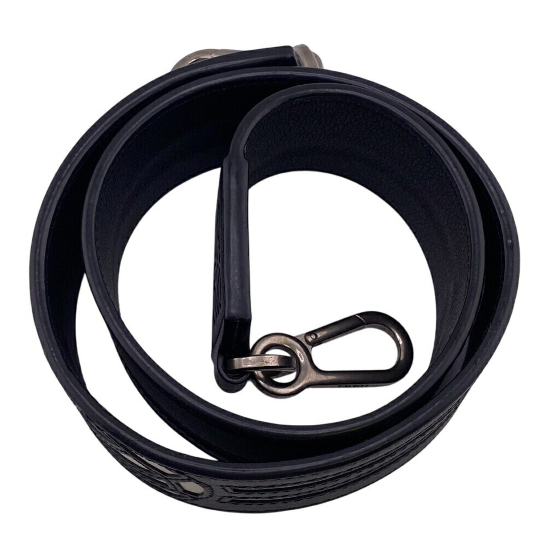 LOEWE shoulder strap in black