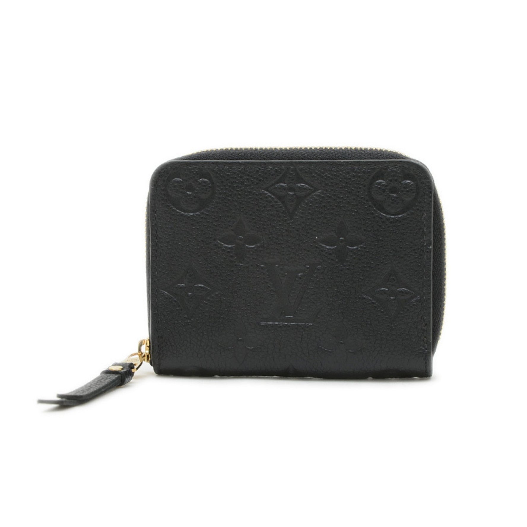 Louis Vuitton Monogram Empreinte Zippy Coin Purse, Noir, M60574 BP