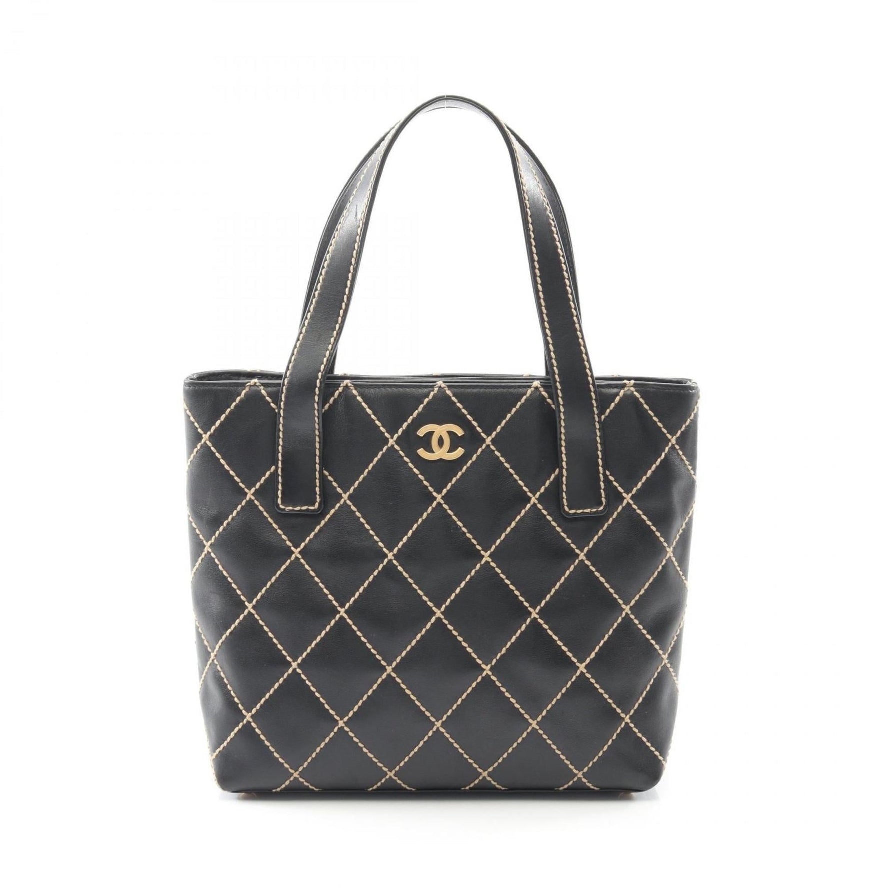 CHANEL Wild Stitch Tote Bag, Leather