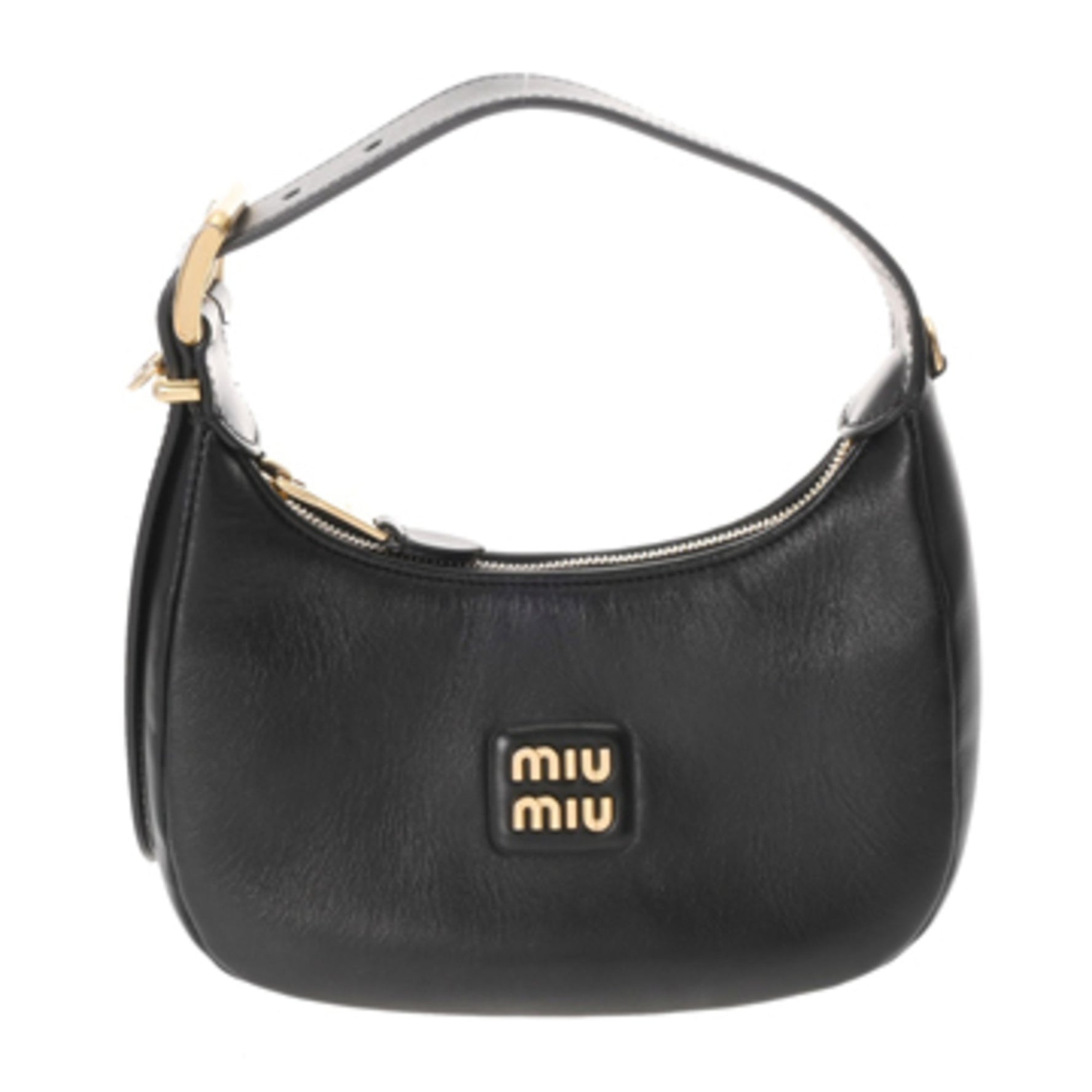 Miu Miu MIUMIU Miu Hobo Bag Leather Handbag