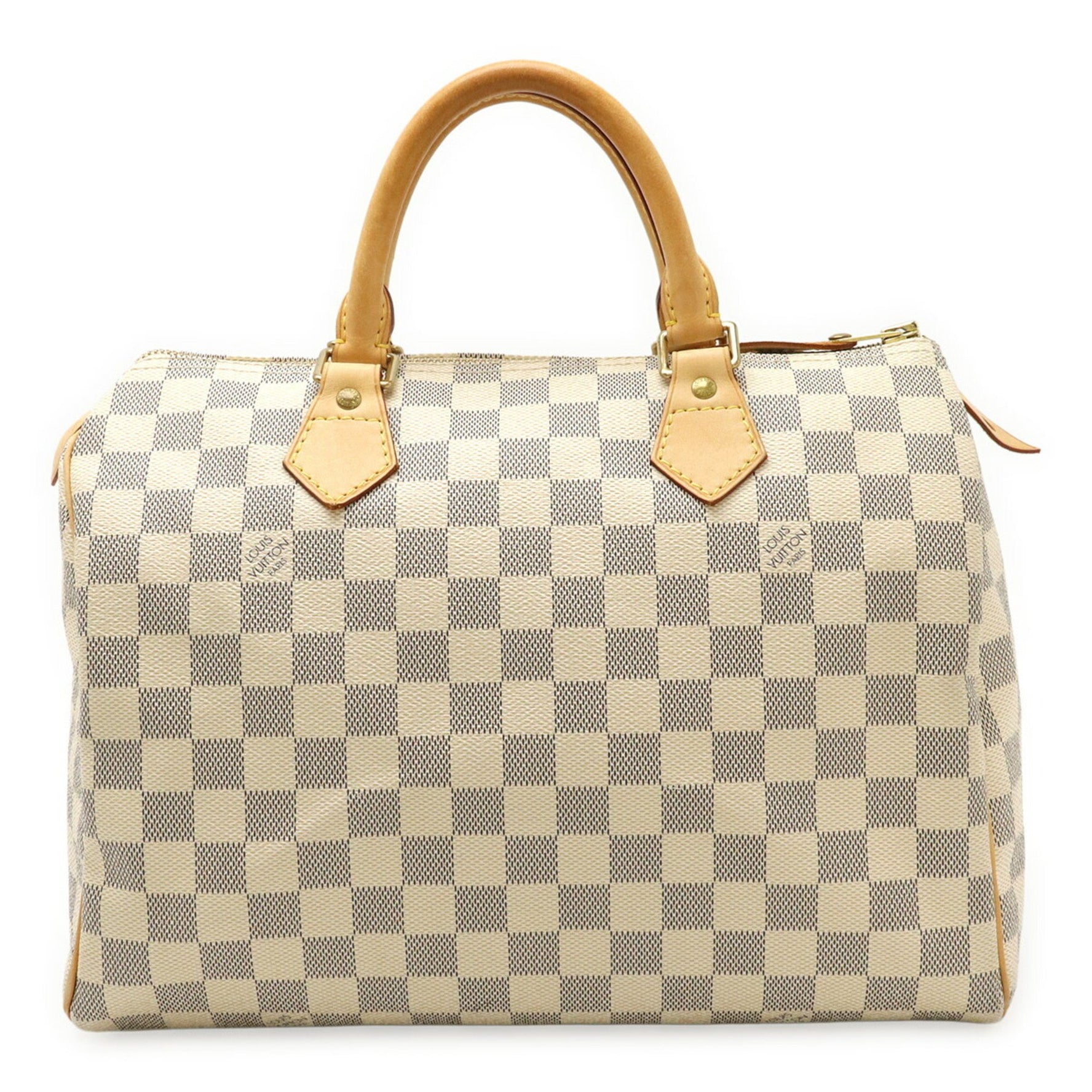 LOUIS VUITTON Damier Azur Speedy 30 Handbag