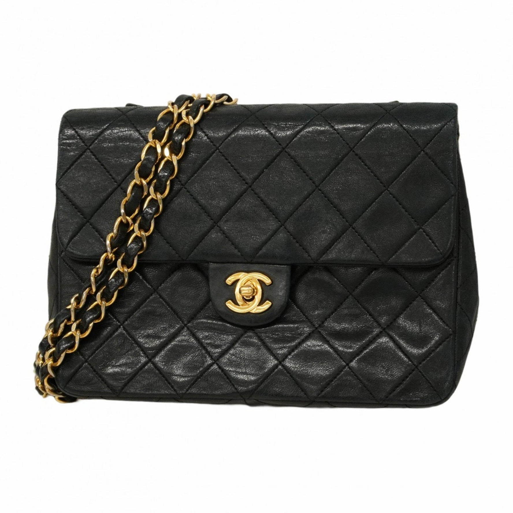 Chanel Matelasse Shoulder Bag with Chain Bag, Lambskin