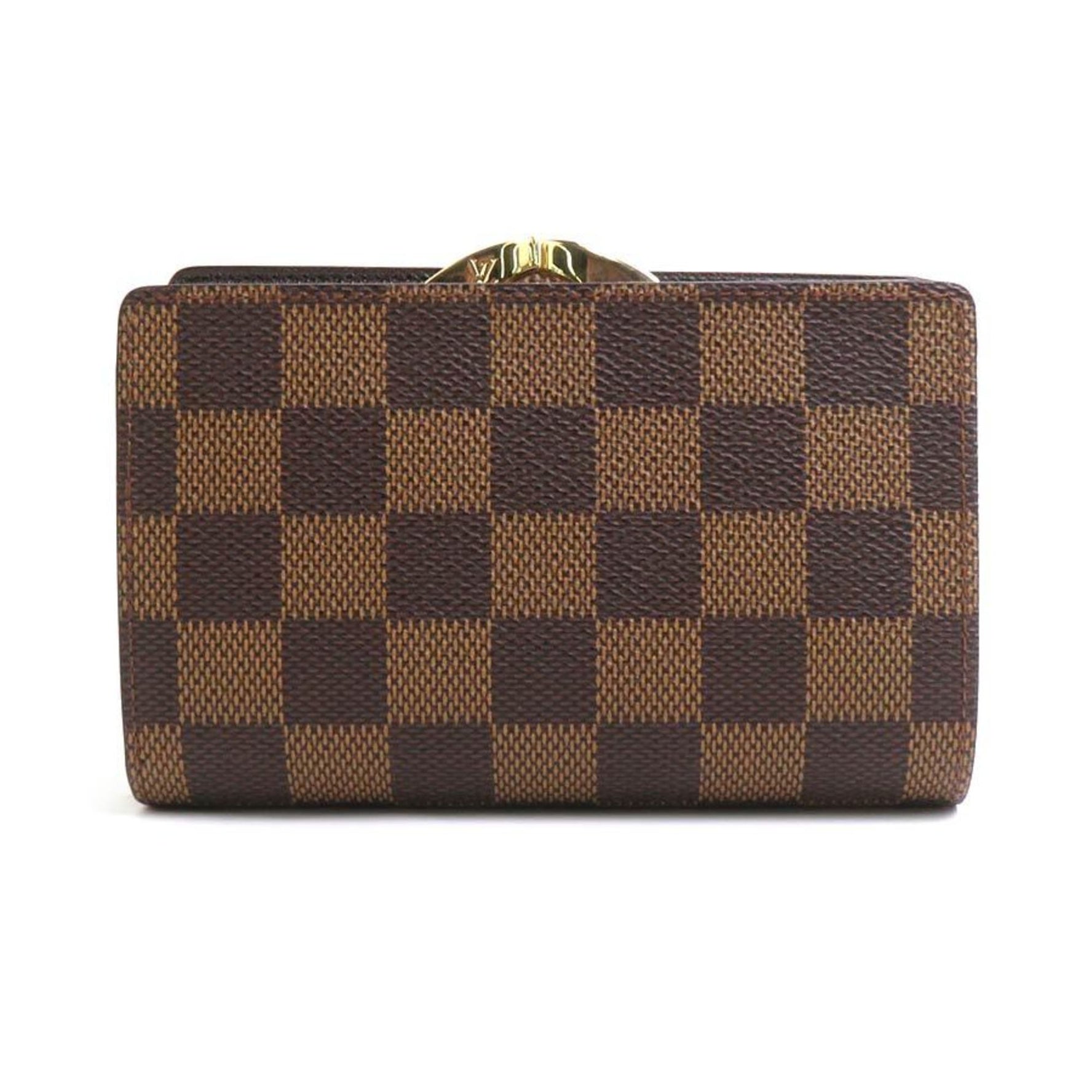 Louis Vuitton Bi-fold Wallet Damier Portefeuille Viennois Canvas