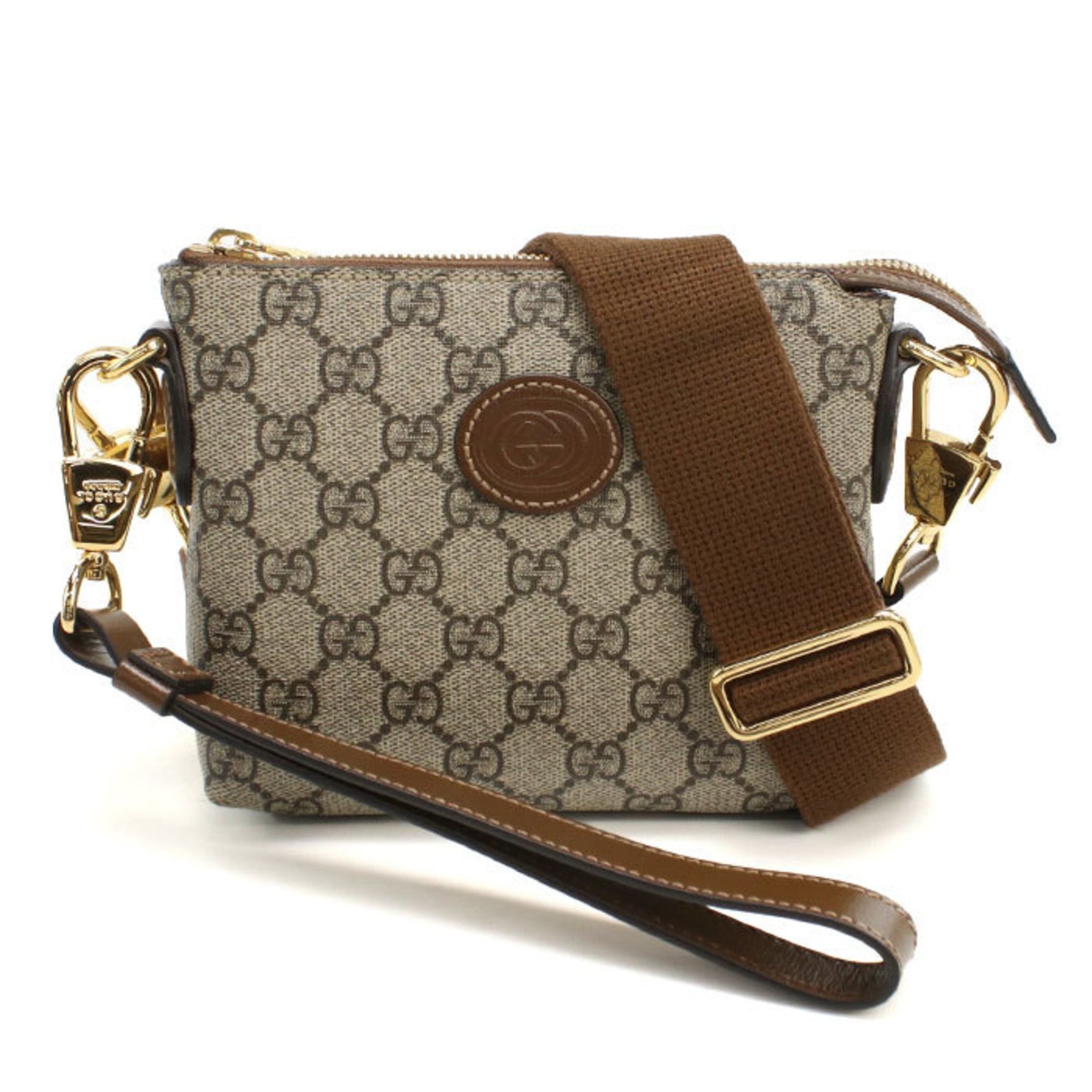 GUCCI Interlocking G Shoulder Bag