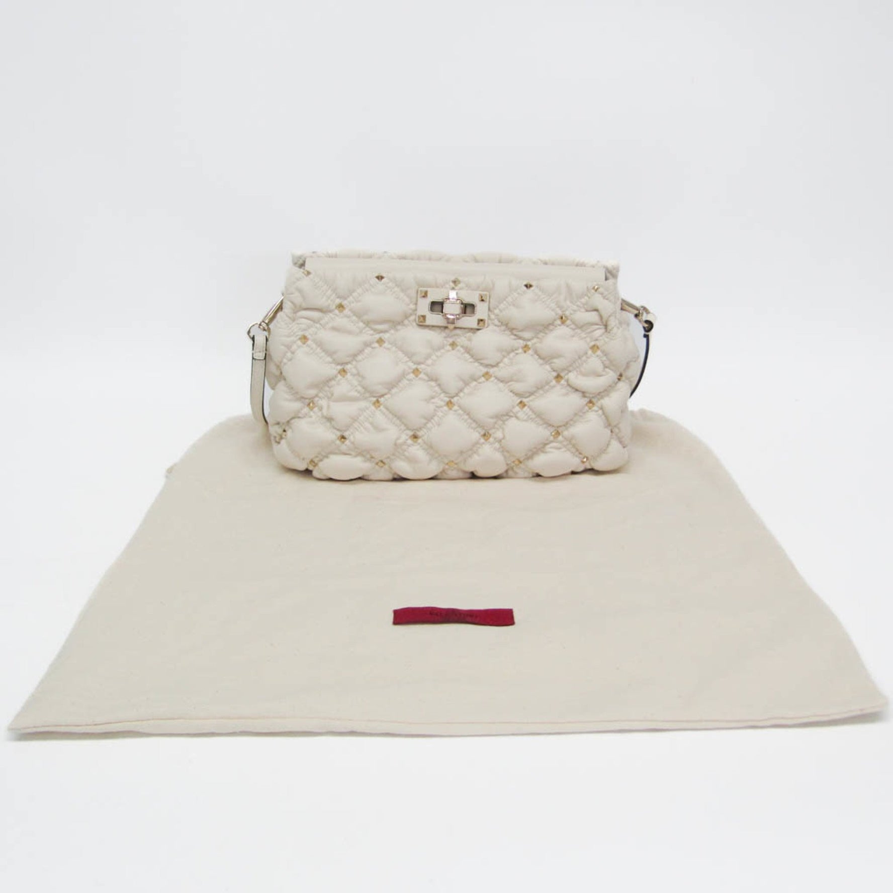 Valentino Garavani Rockstud Spike Leather Shoulder Bag