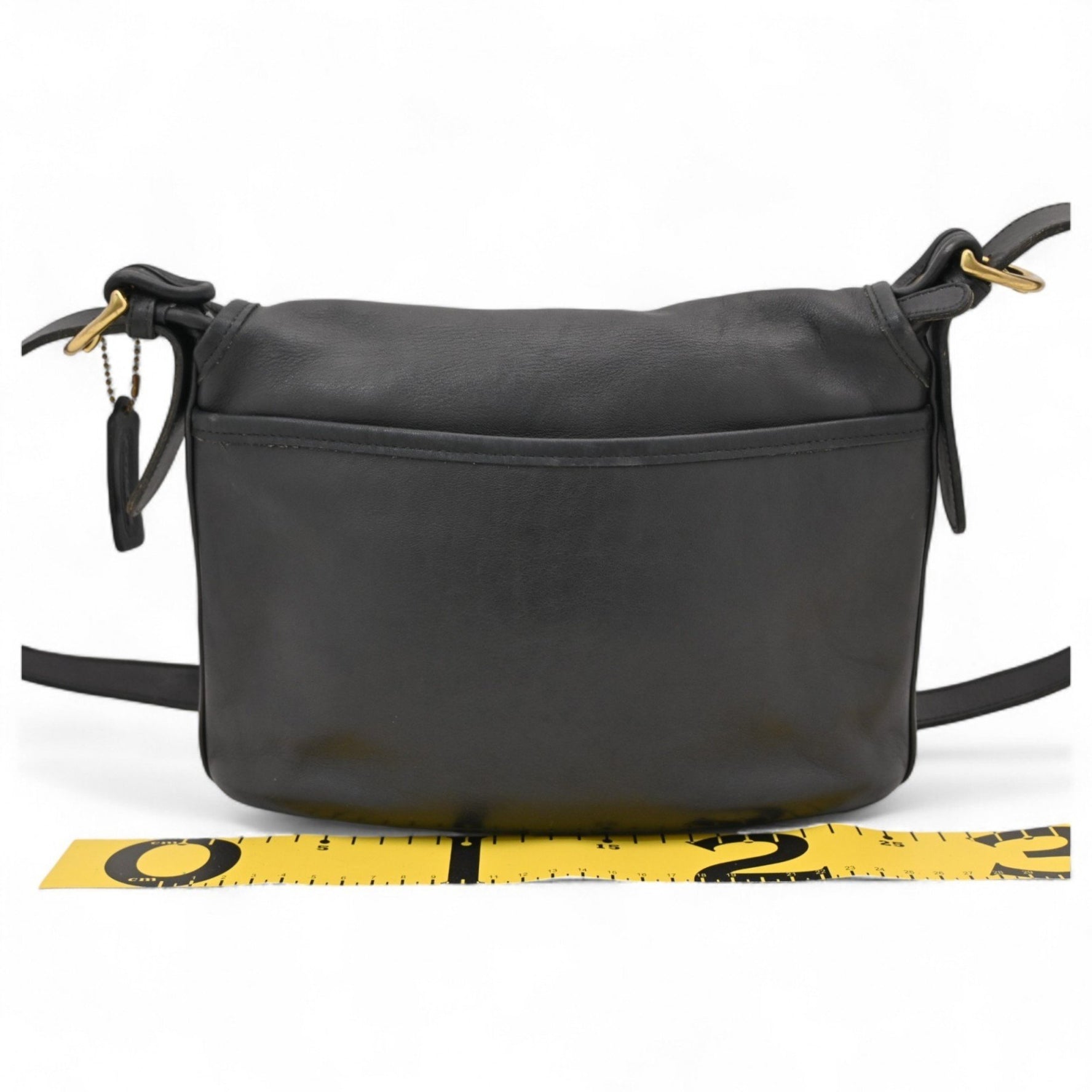 Coach leather shoulder bag in