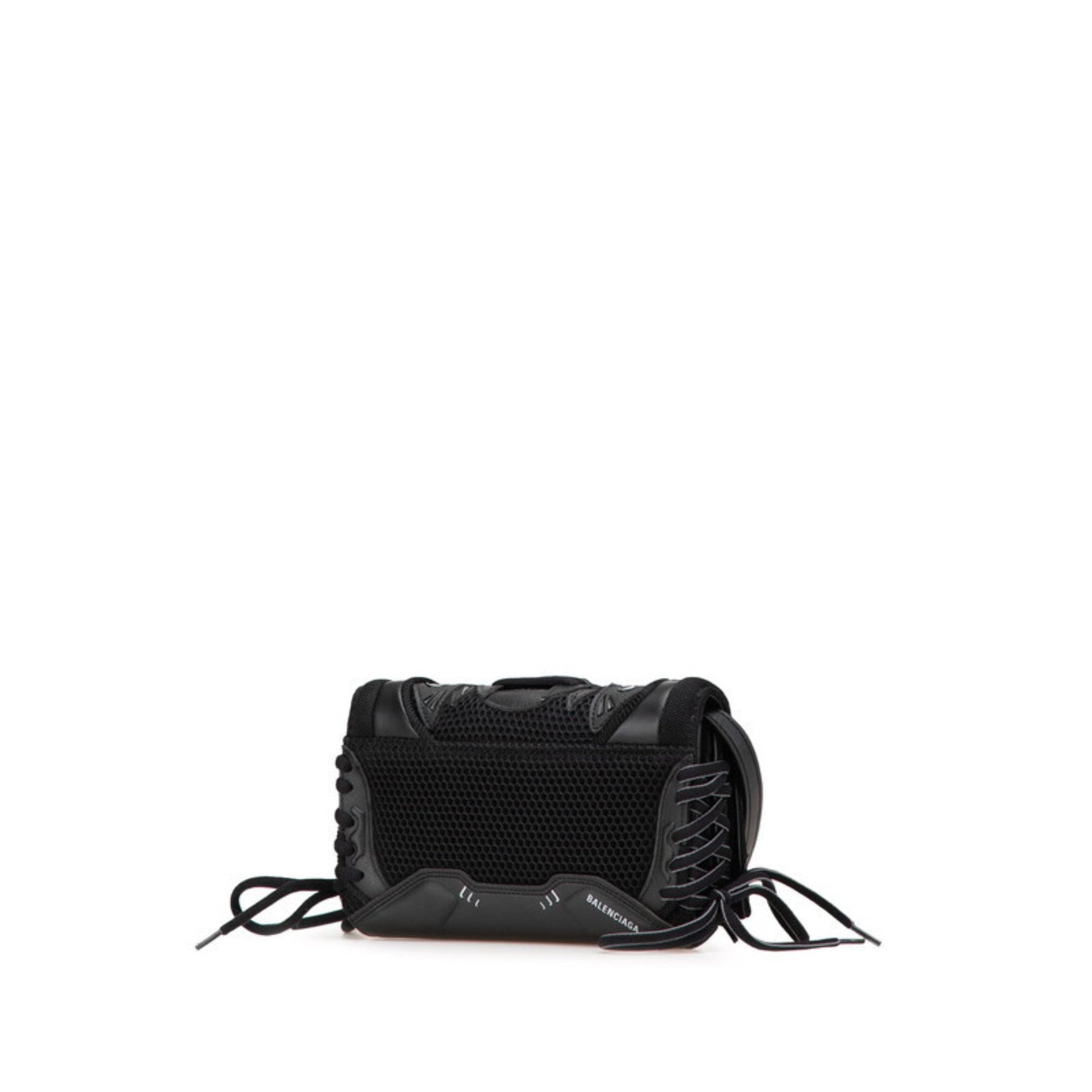 Balenciaga Sneakerhead Mini Shoulder Bag with Phone Holder, Black Nylon and Leather, 661727, Men's