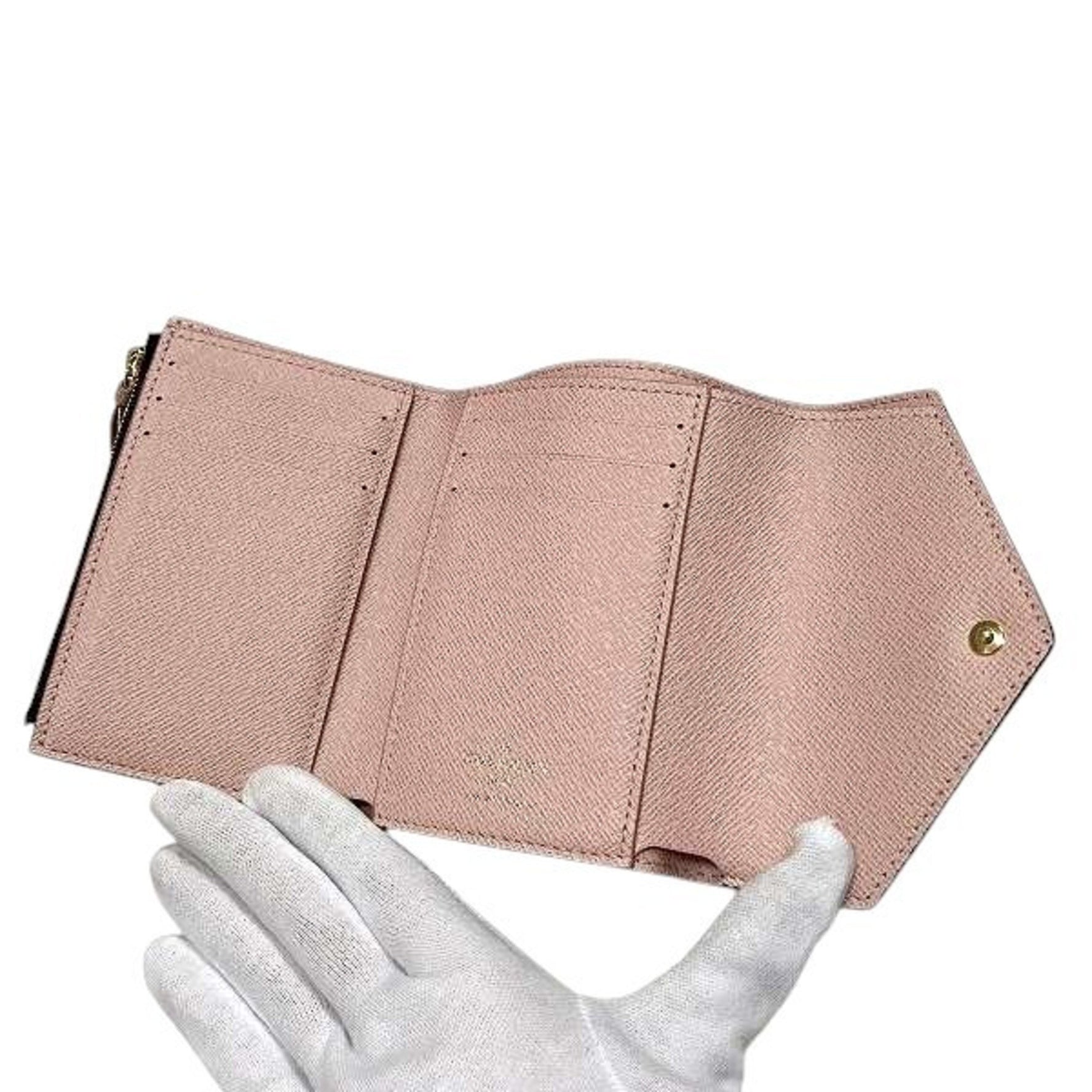 Louis Vuitton Monogram Portefeuille Victorine M62360 Tri-fold Wallet for Women