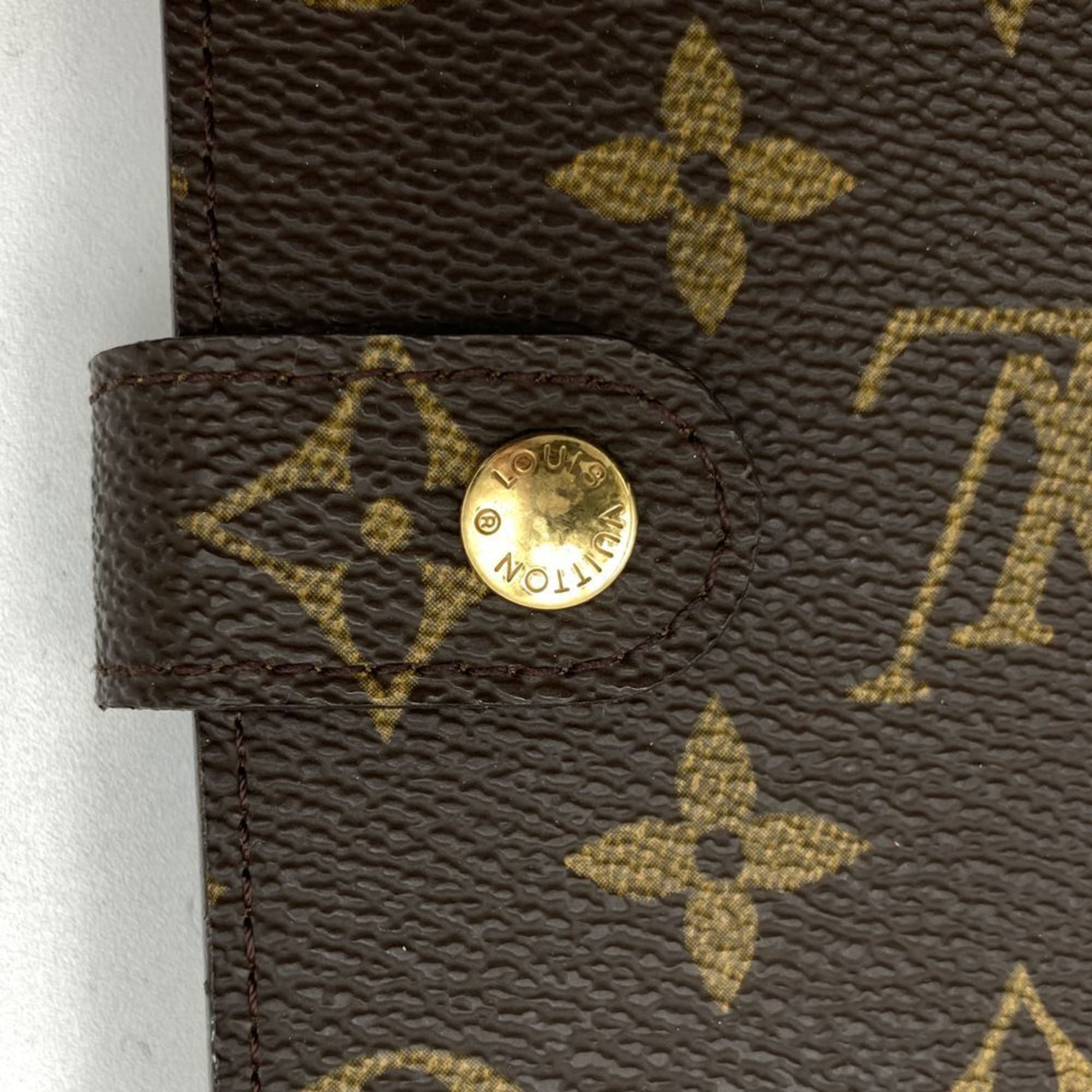 Louis Vuitton Agenda PM Notebook Cover Monogram Canvas Men's