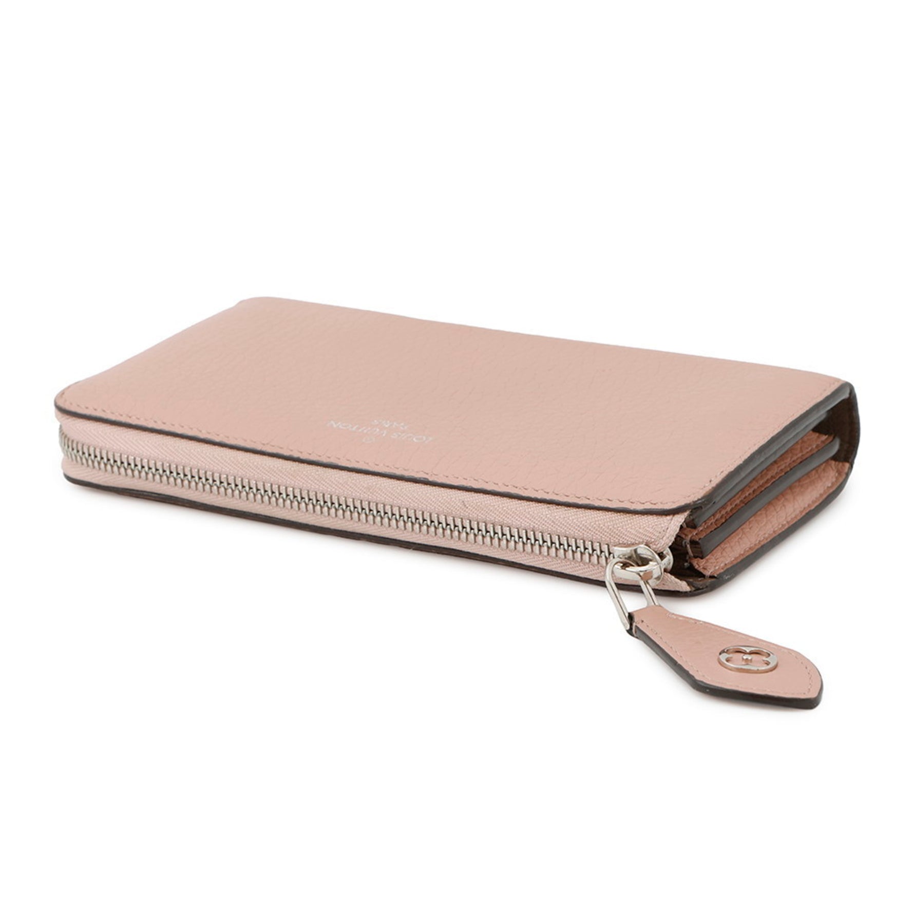 Louis Vuitton Portefeuille Comete Long Wallet LOUIS VUITTON L-Shaped Monogram Flower Pink