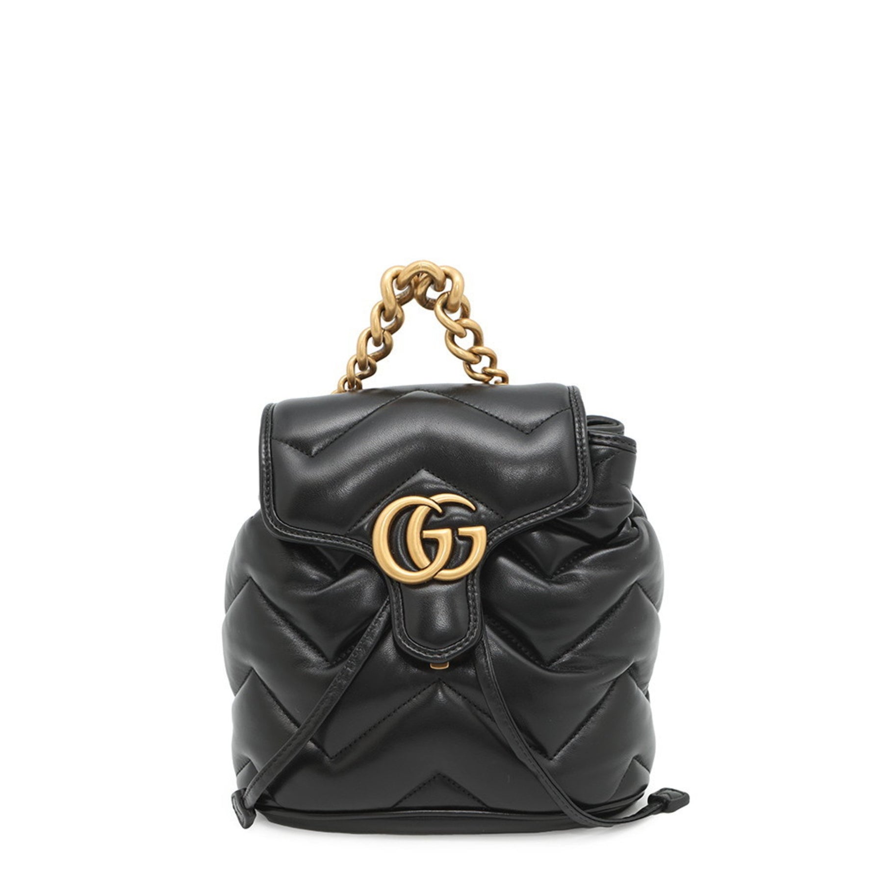 Gucci GG Marmont Mini Backpack in Leather -