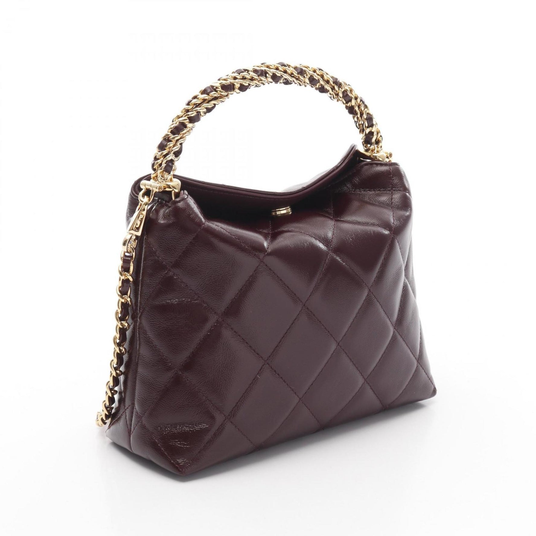 CHANEL Matelasse Handbag, Leather