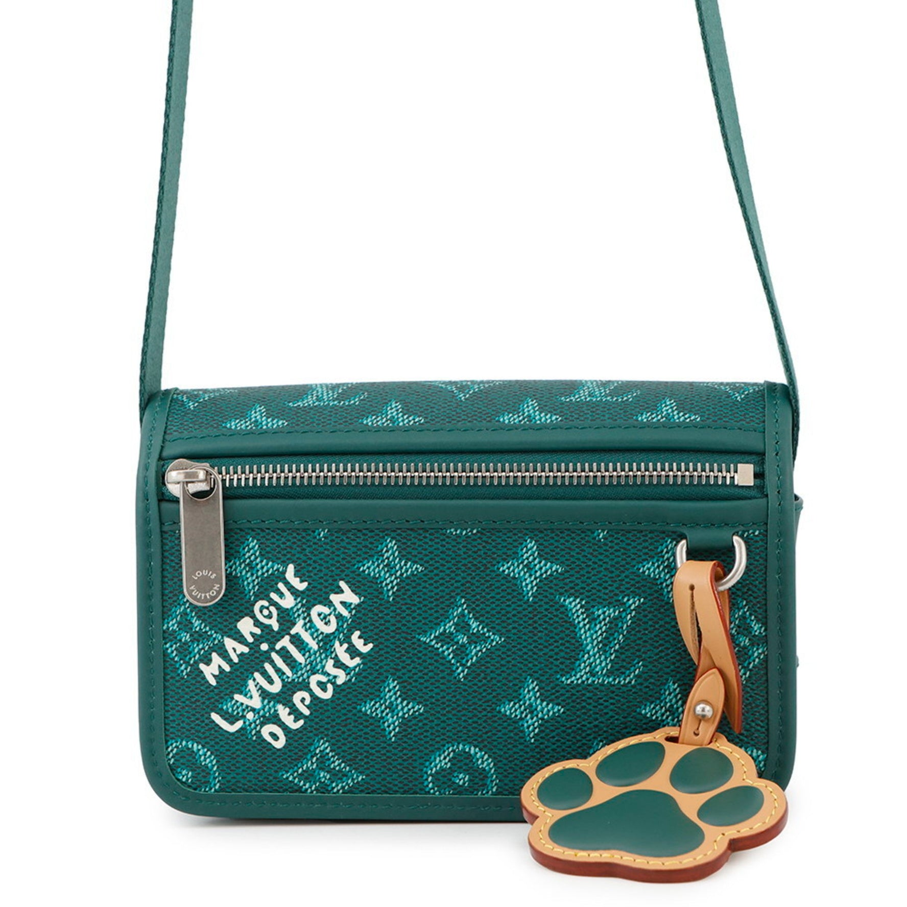 Louis Vuitton Monogram Heritage Bosphor Wearable Wallet Shoulder Bag LOUIS VUITTON