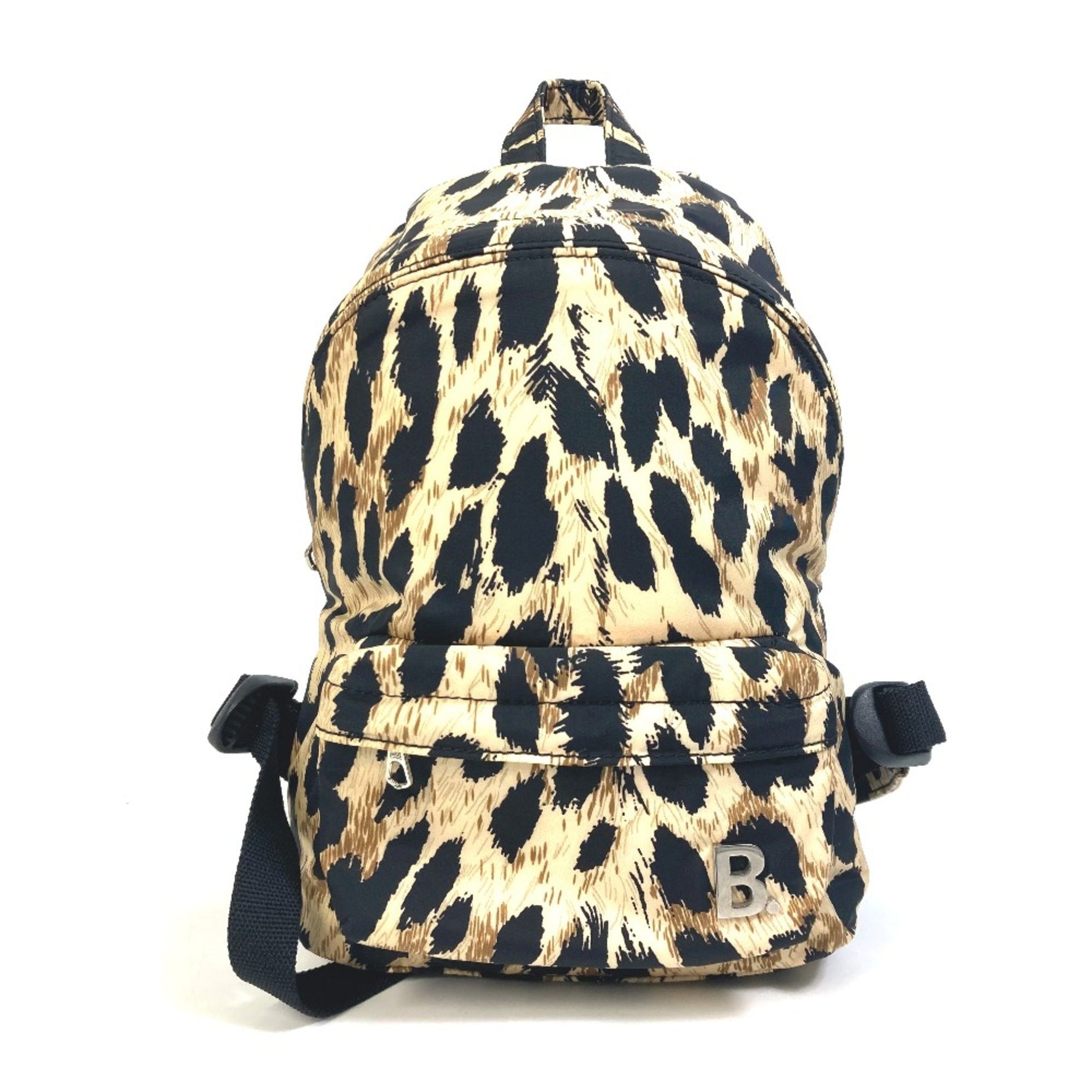 Balenciaga Leopard leopard print leopard bag backpack bag Backpack Beige Black