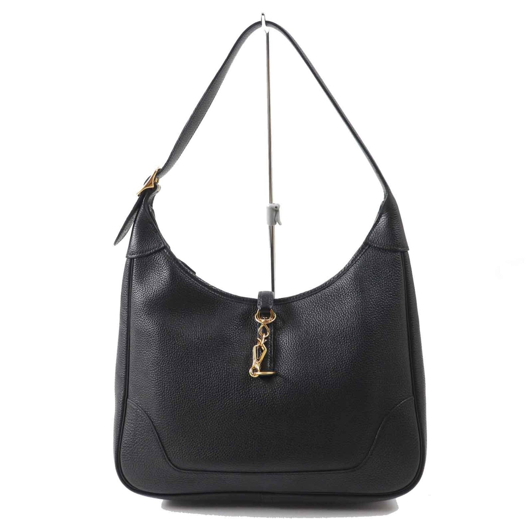 HERMES Trim 31 Togo Shoulder Bag in with Gold Hardware, G Stamp, Made France