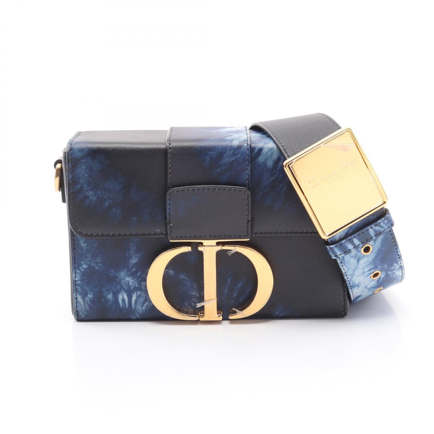 Christian Dior Dior 30 MONTAIGNE Montaigne Box Shoulder Bag Leather