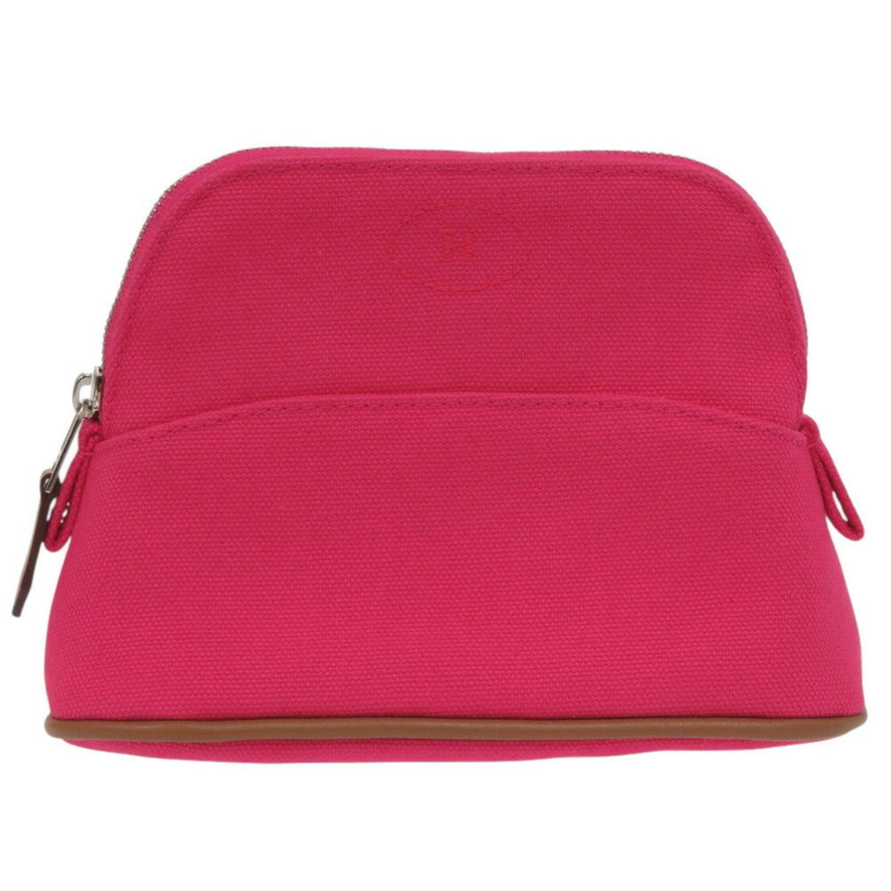 Like new Hermès Bolide Pouch 16 Mini Cotton Raspberry