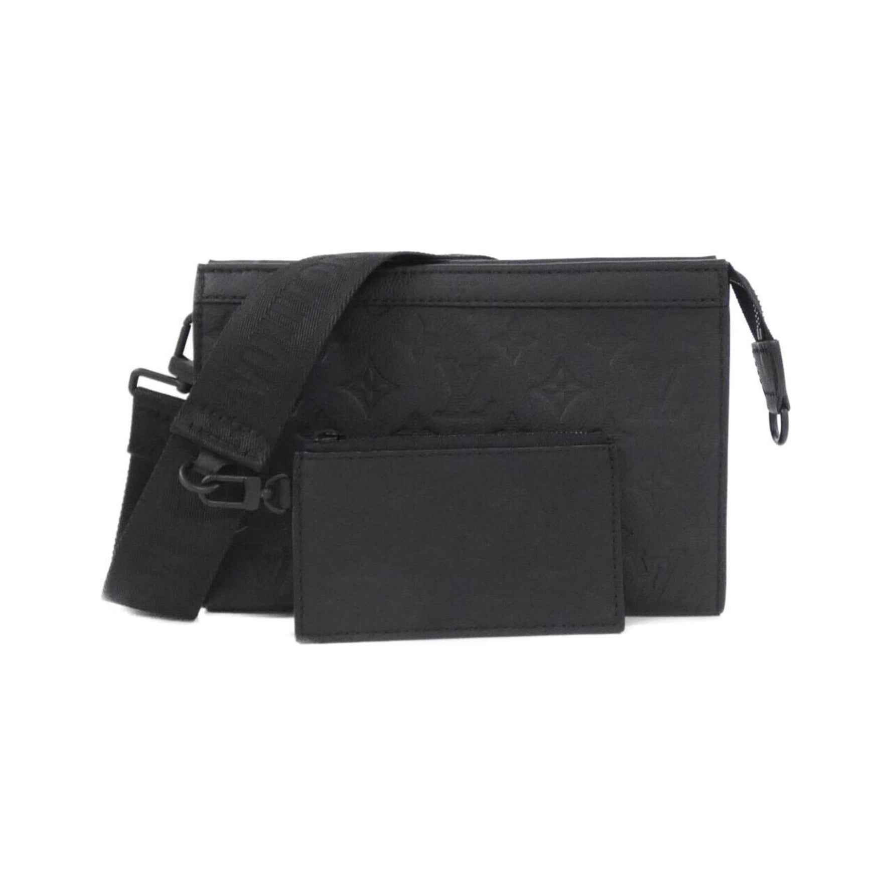 Louis Vuitton Monogram Shadow Gaston Wearable Wallet Shoulder Bag