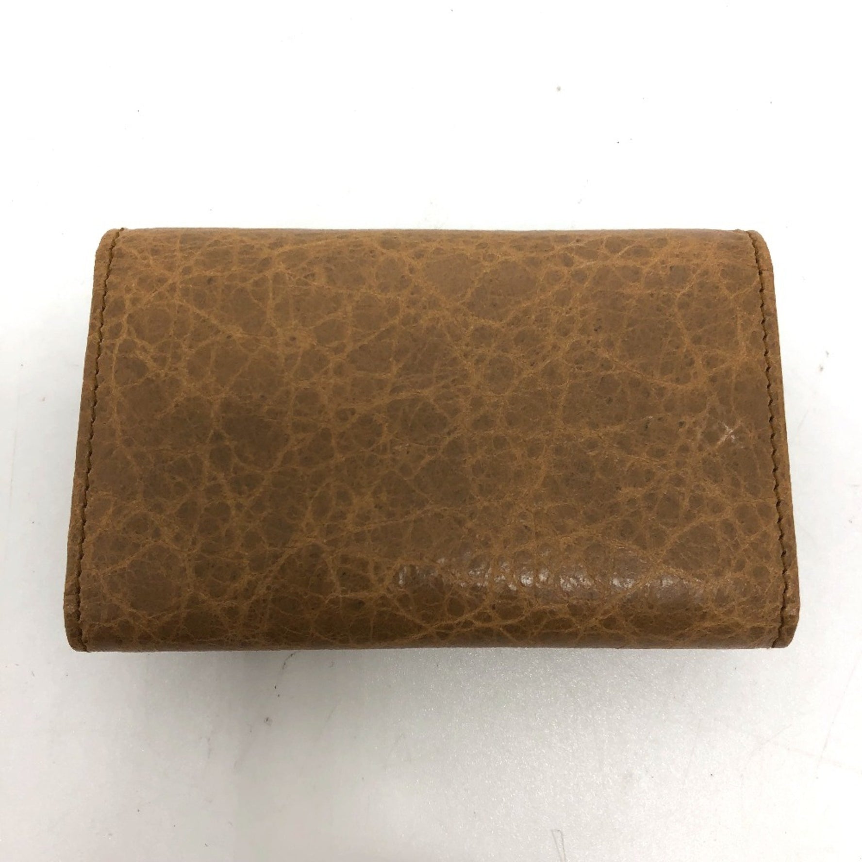 Balenciaga accessories/studs 6-Ring Accessory Key Case Brown