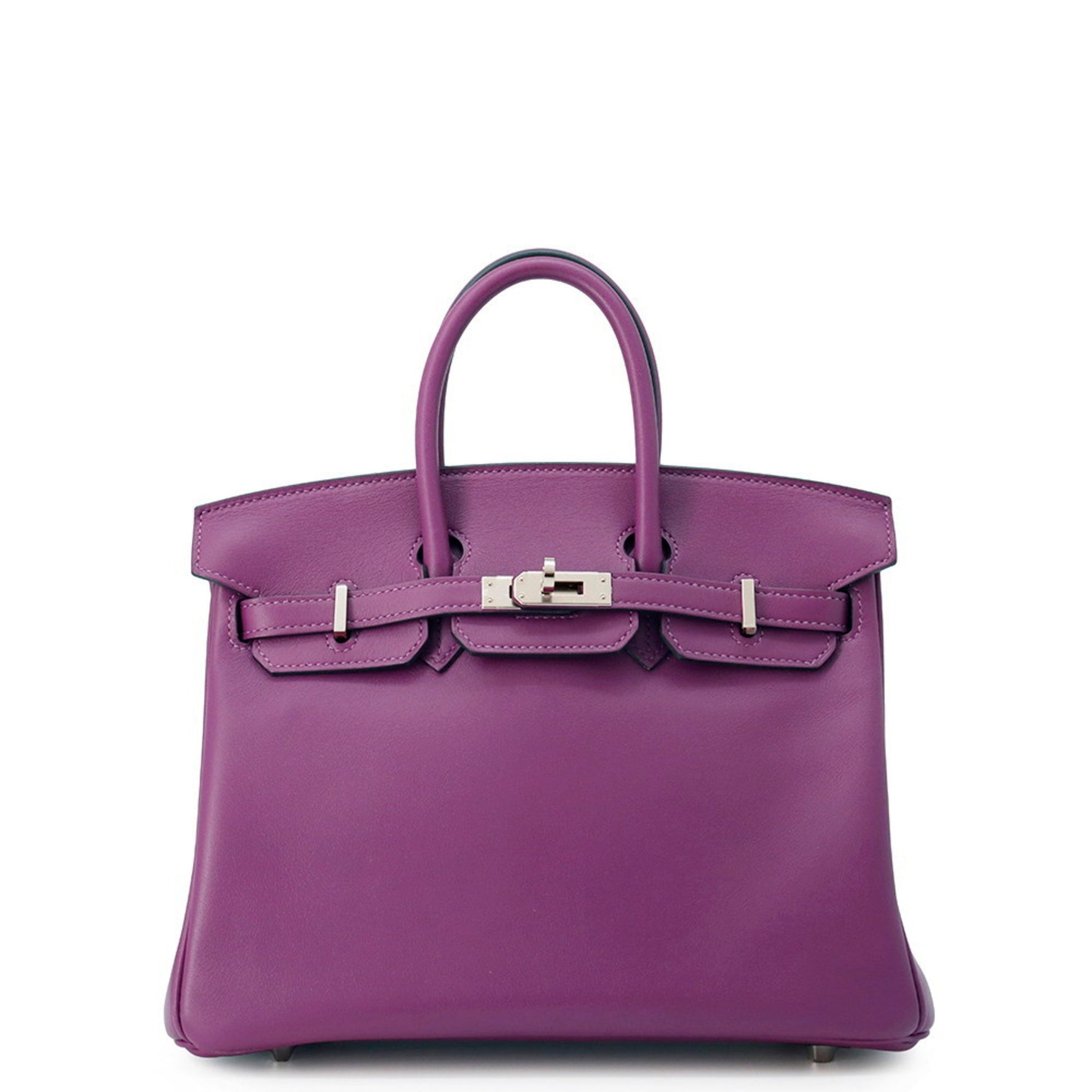 Hermes Birkin 25 Anemone Swift Y Stamp HERMES Handbag