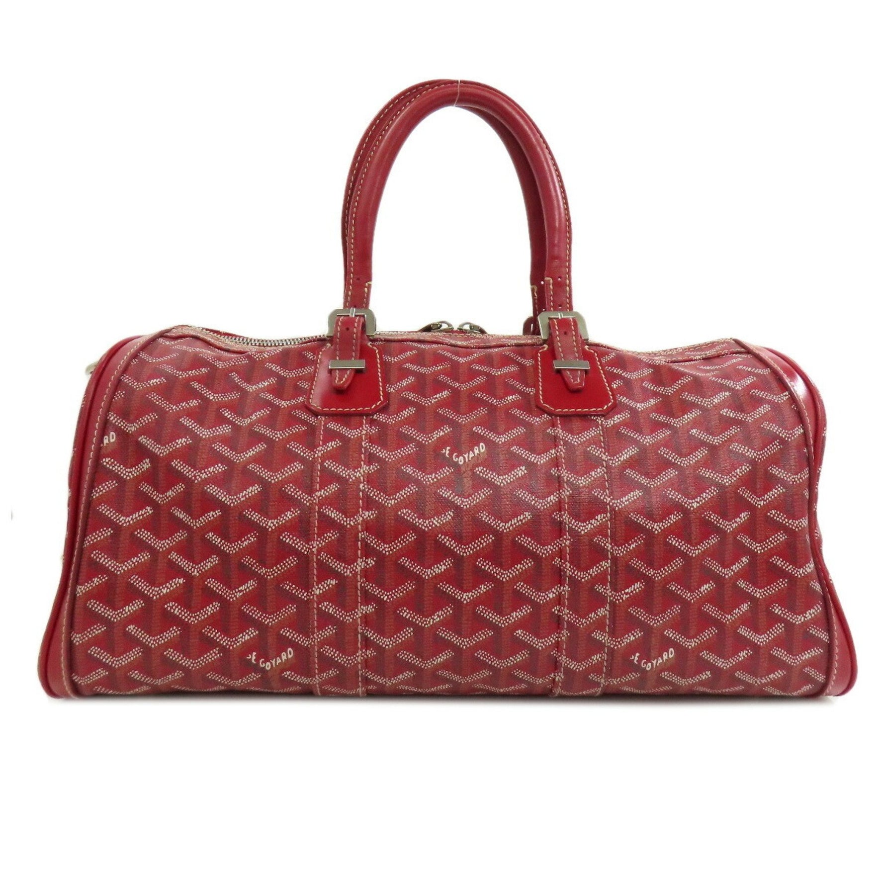 Goyard Croisjour 40 Boston Bag Coated Canvas