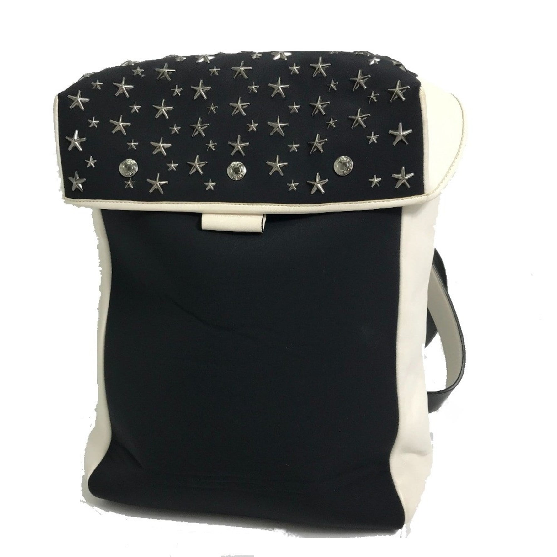 Jimmy Choo Star studs Backpack x White