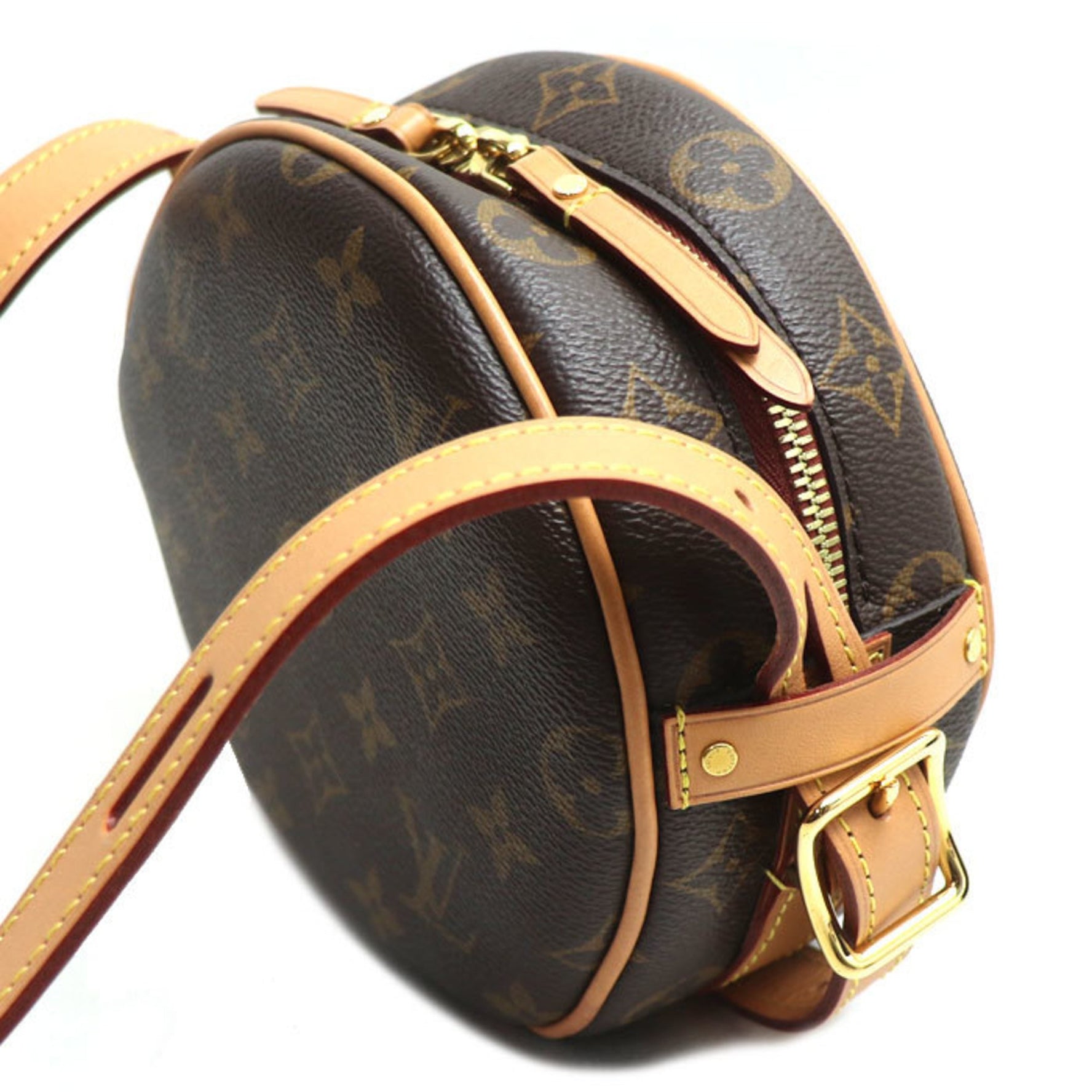 LOUIS VUITTON Boite Chapeau Souple PM Shoulder Bag Monogram Brown