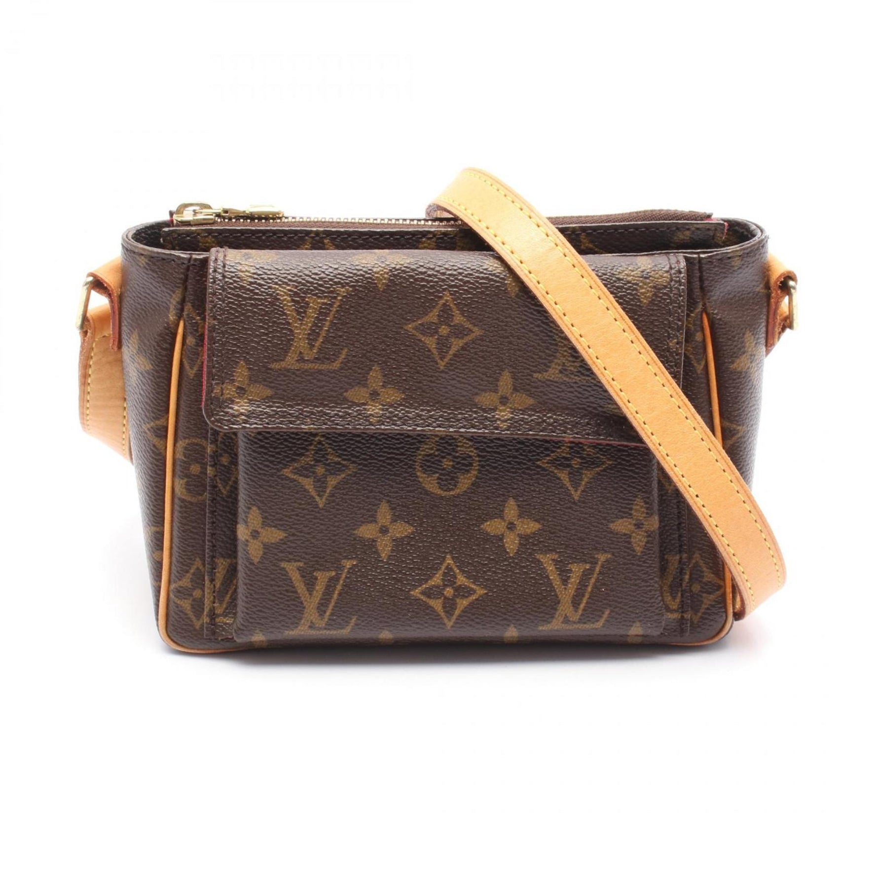 Louis Vuitton Viva Cite PM Monogram Shoulder Bag Coated Canvas Leather