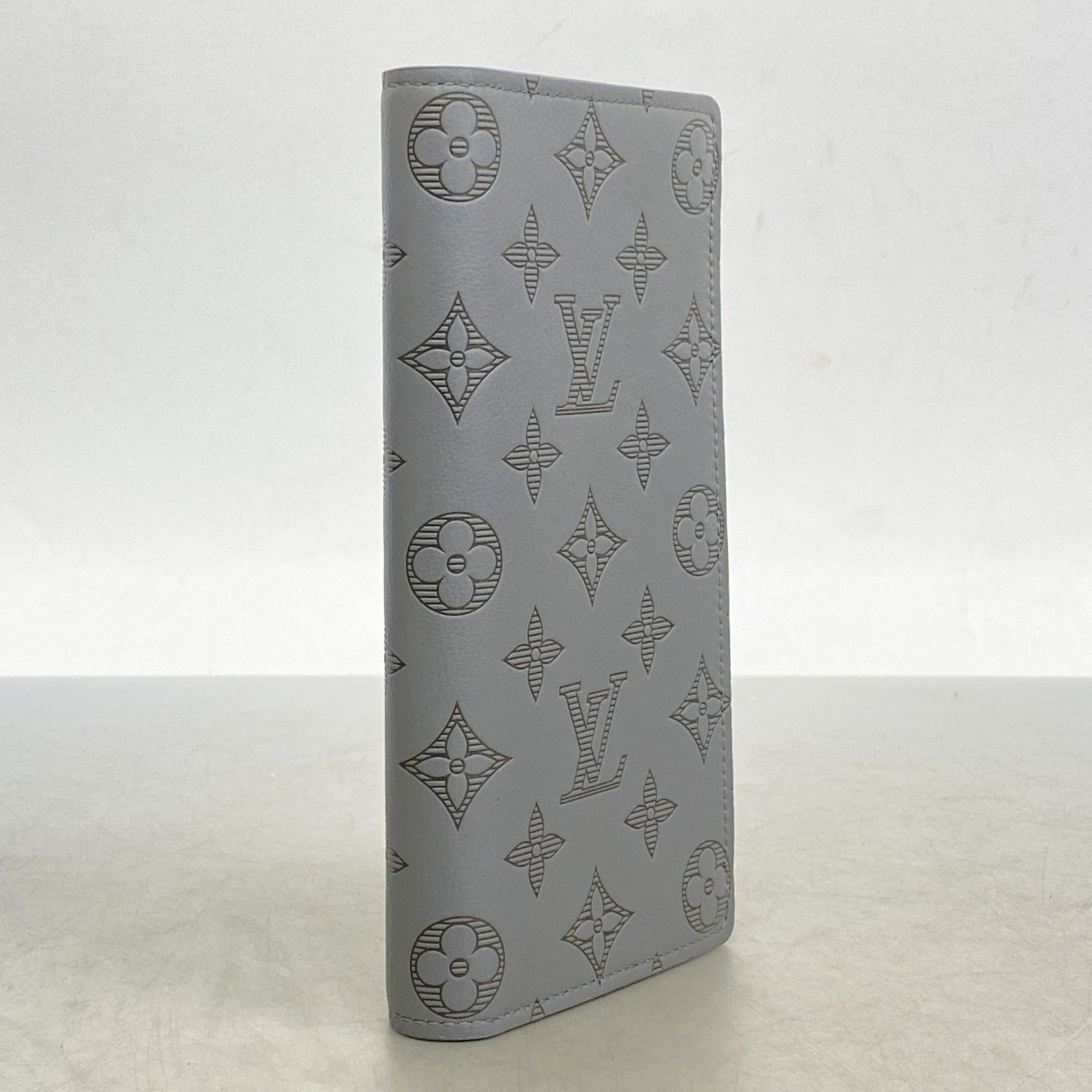 Louis Vuitton Monogram Shadow Portefeuille Brazza Long Wallet