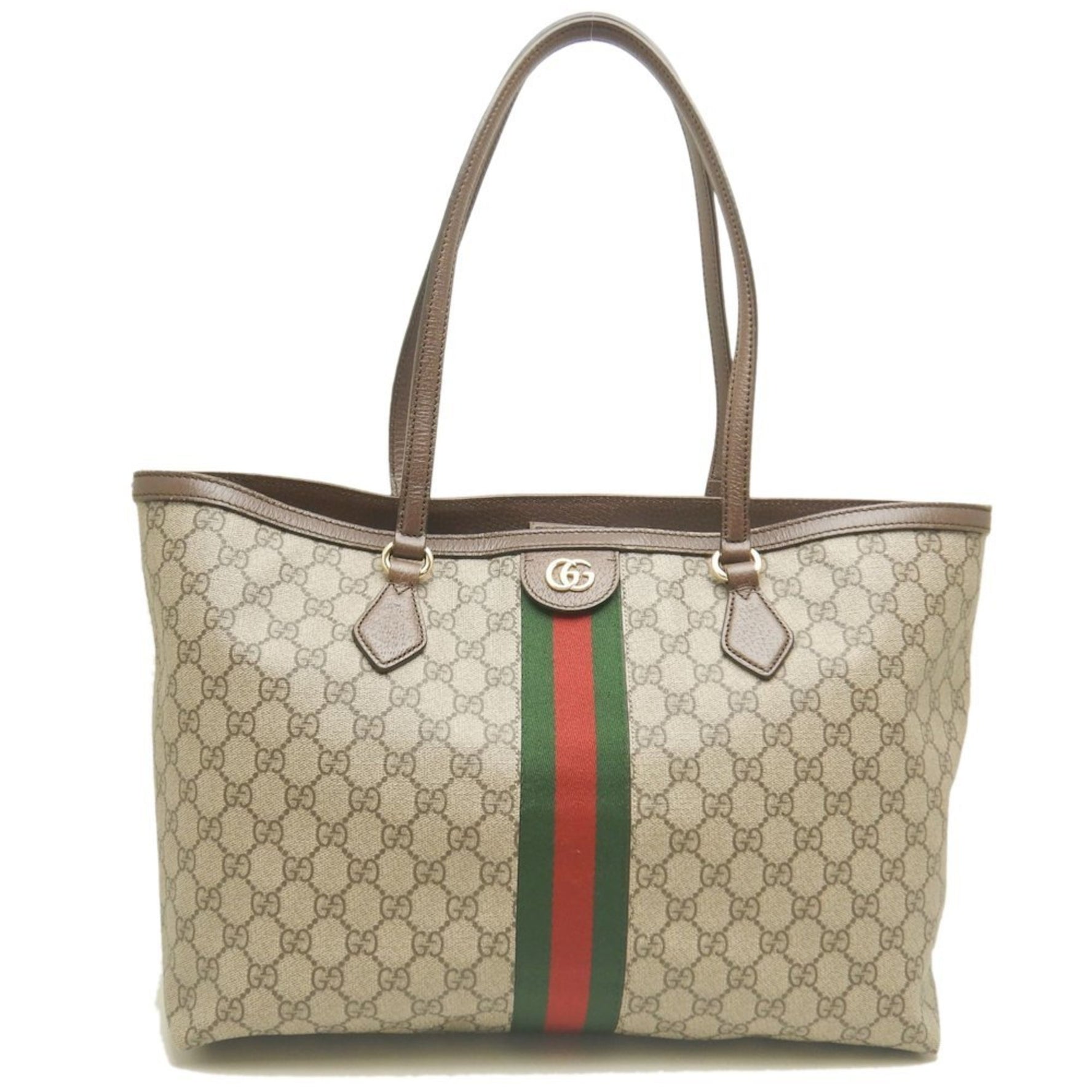 GUCCI Ophidia Large Tote GG Supreme Canvas