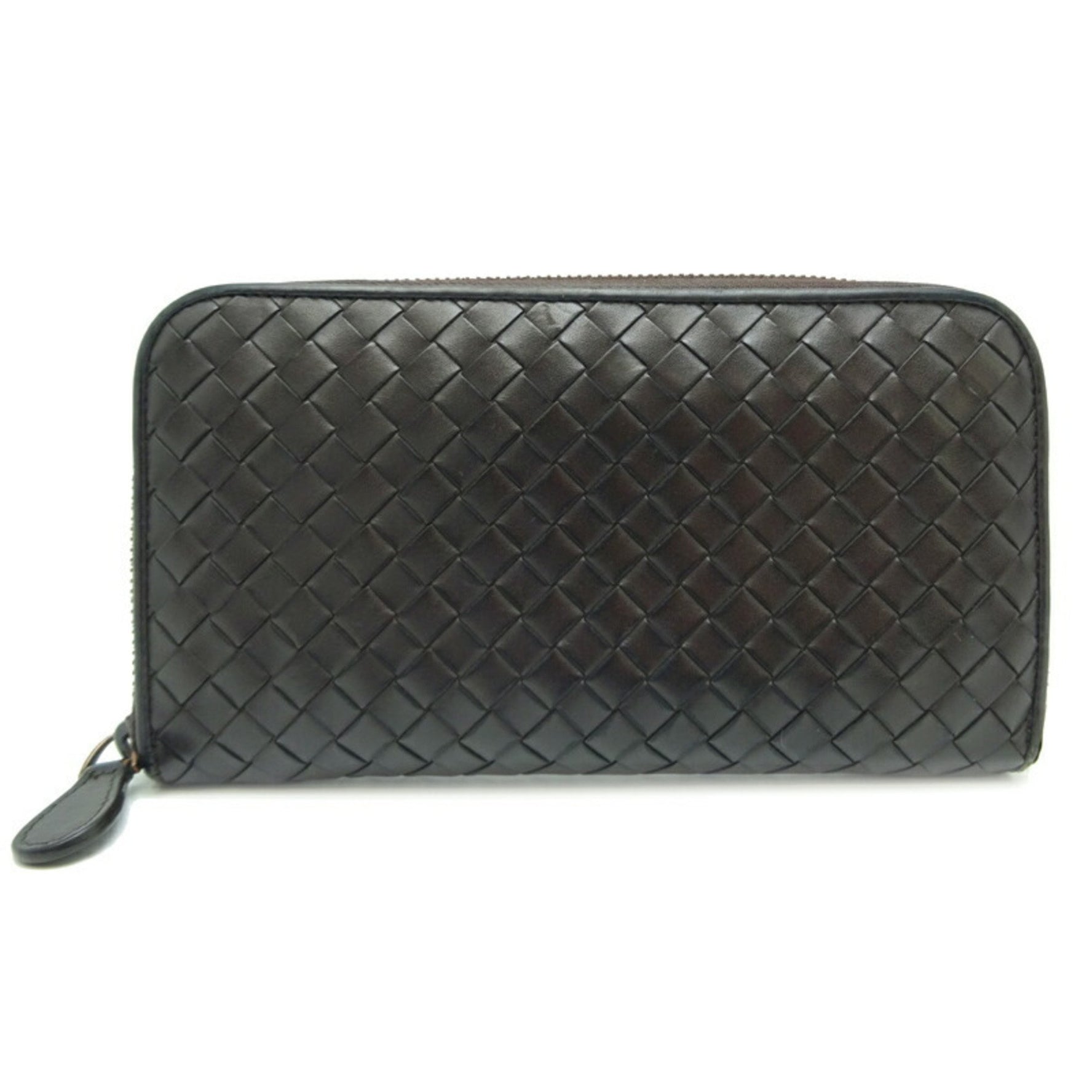 Bottega Veneta Intrecciato Long Wallet Leather
