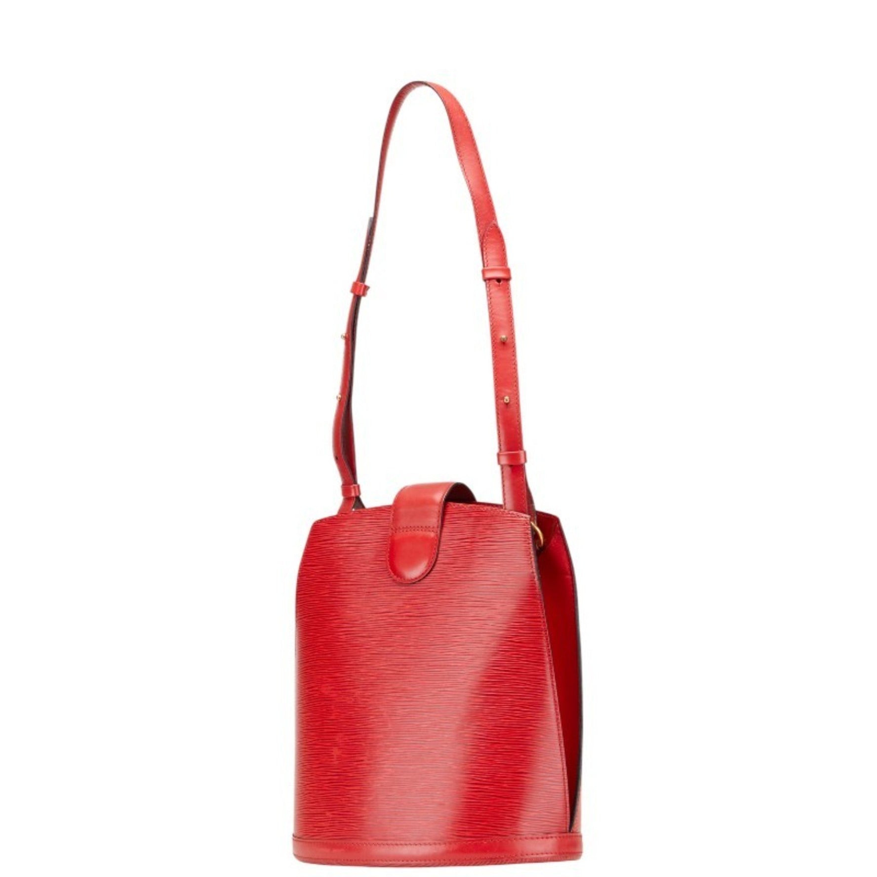 Louis Vuitton Epi Cluny Shoulder Bag Castilian Red Leather LOUIS VUITTON