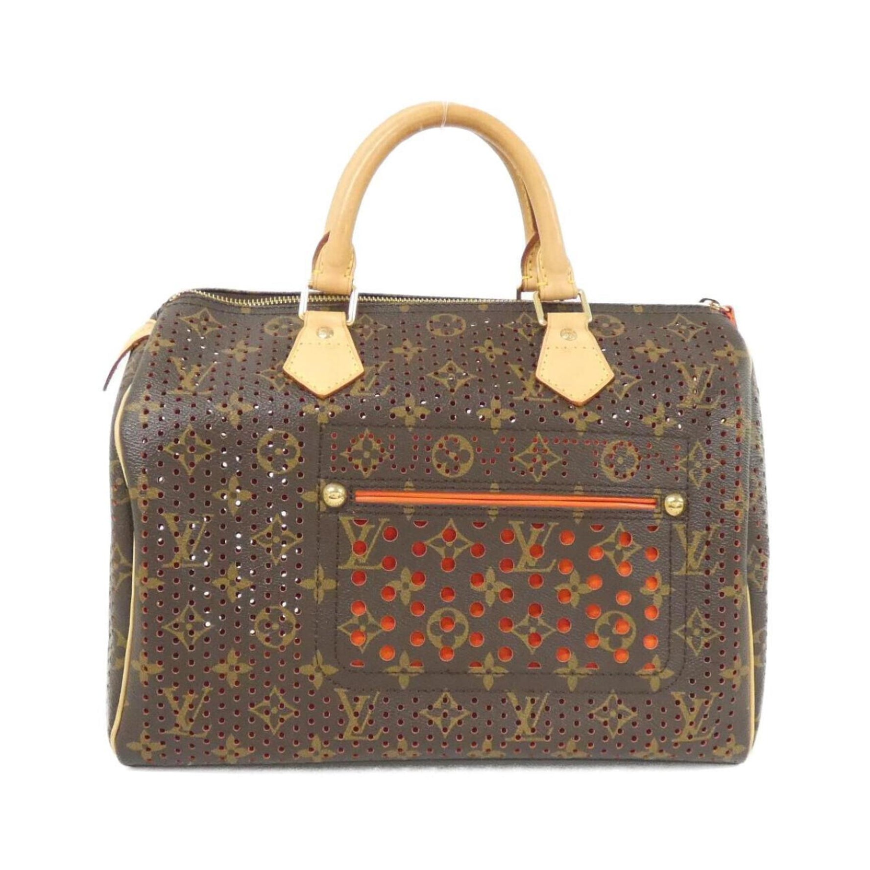 Louis Vuitton Monogram Perfor Speedy Boston Bag