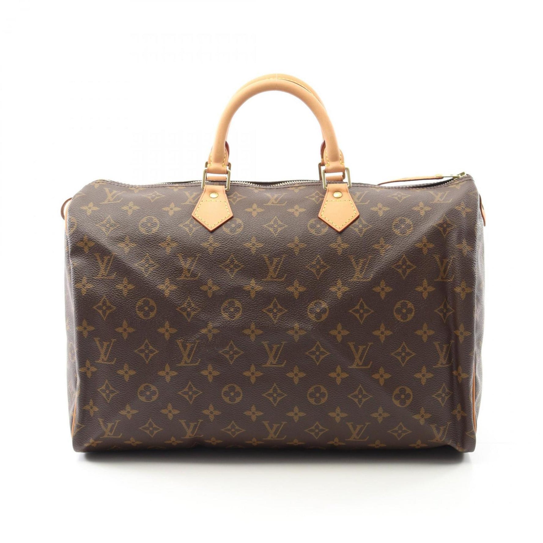 Louis Vuitton Speedy 35 Handbag Coated Canvas Leather Monogram