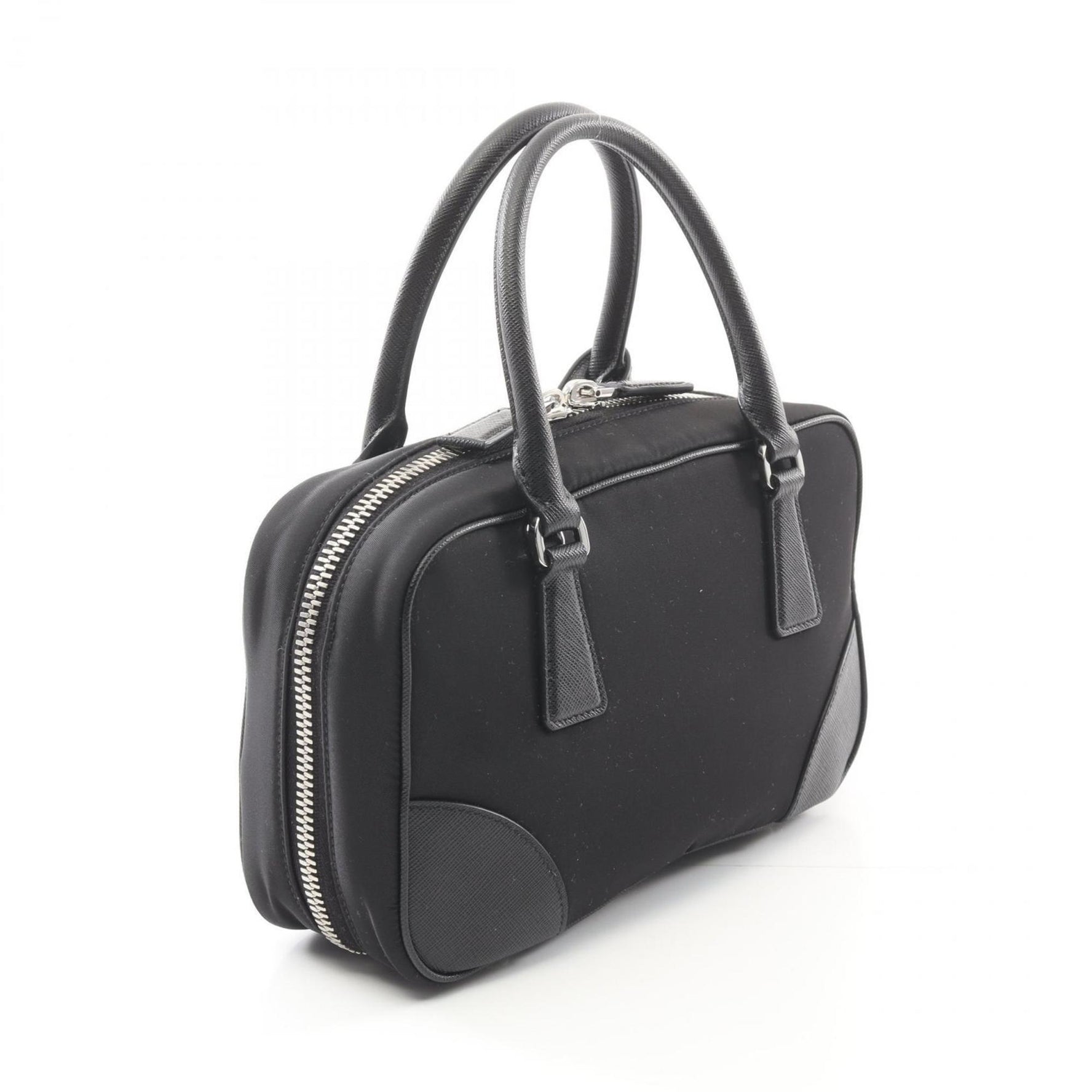 Prada TESSUTO+SAFFIANO handbag in nylon and Saffiano leather