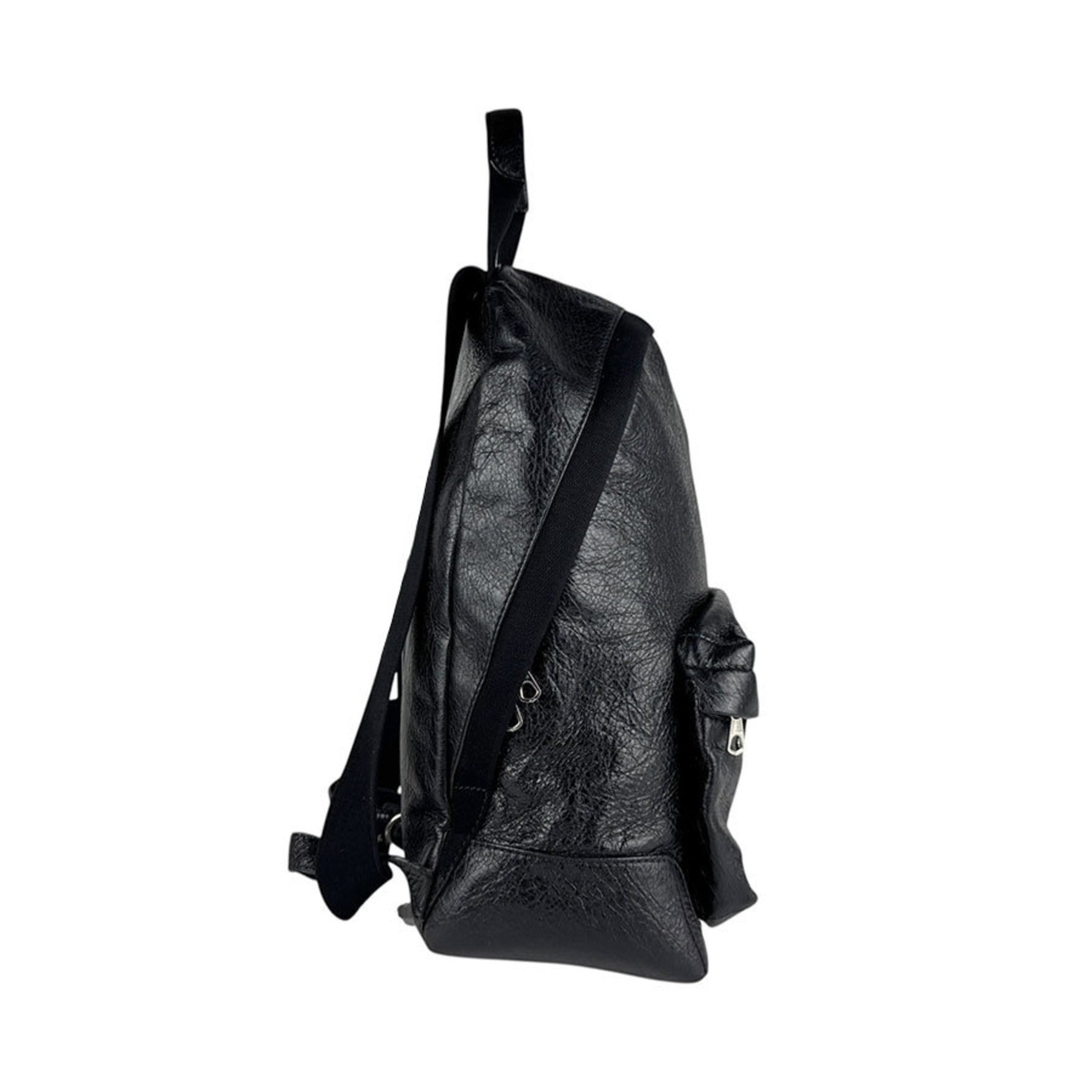 Balenciaga BALENCIAGA Backpack, Leather, Black, Women's, z6067