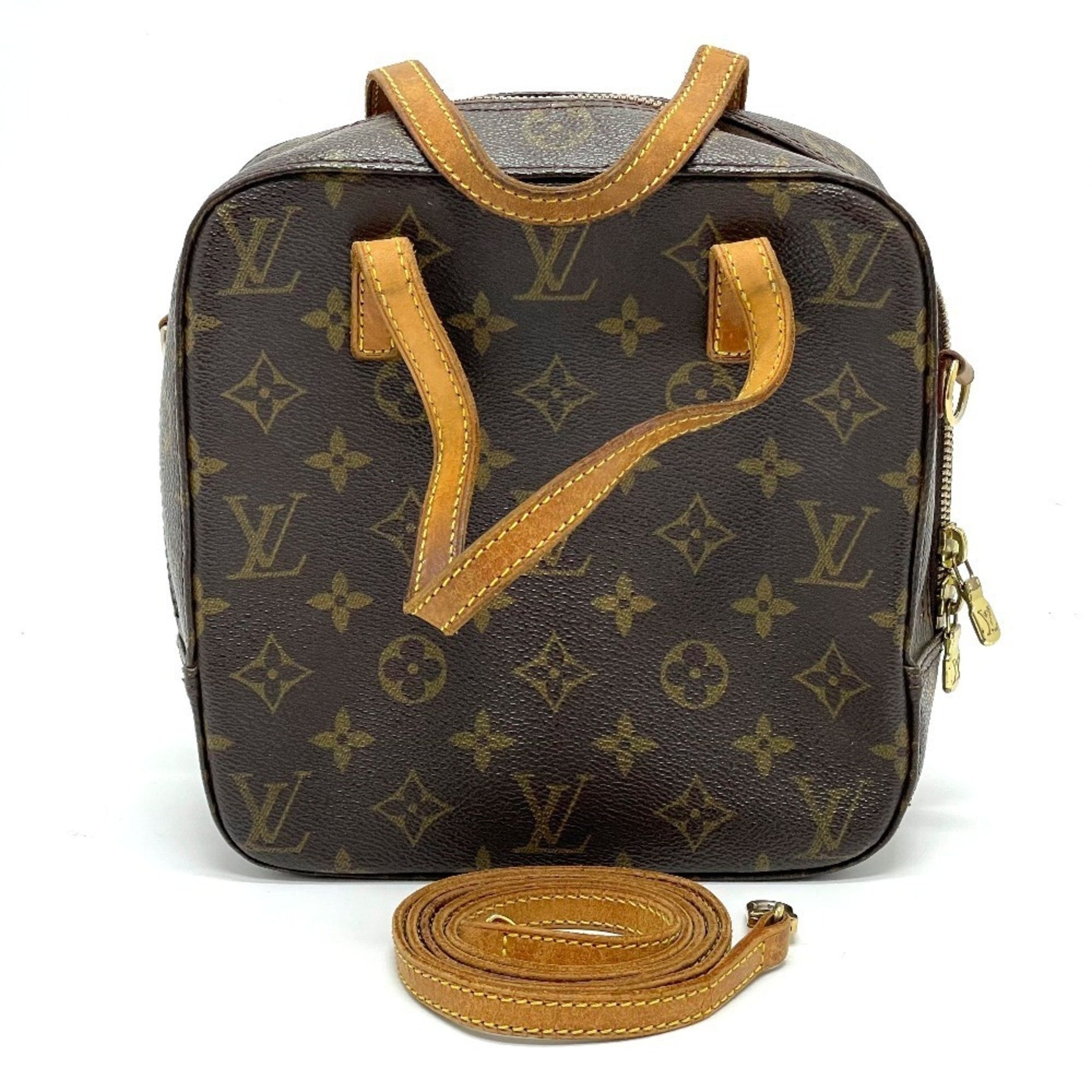 Louis Vuitton Monogram Spontini Shoulder Bag in Canvas