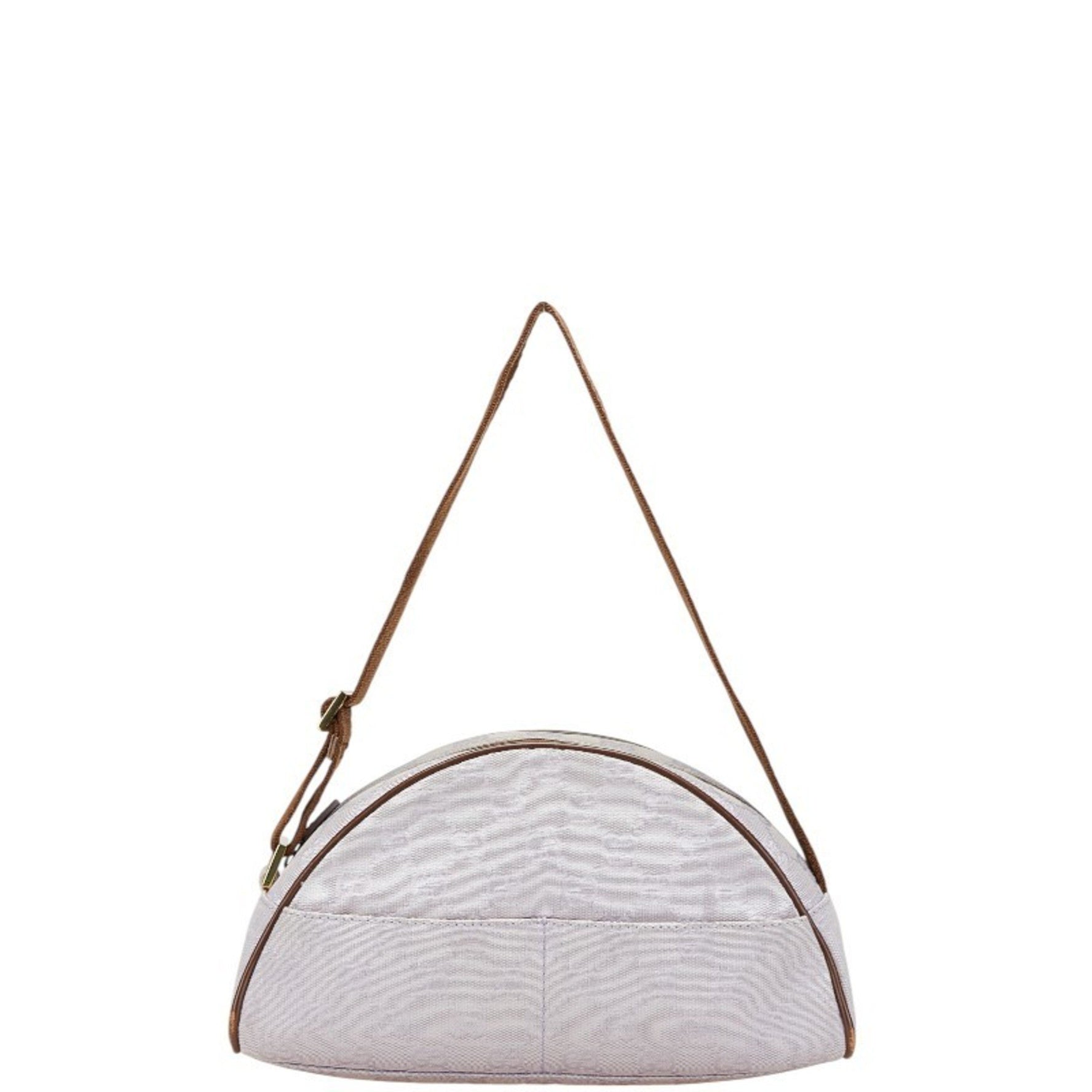 Gucci GG Canvas Shoulder Bag/Pouch Purple/Brown